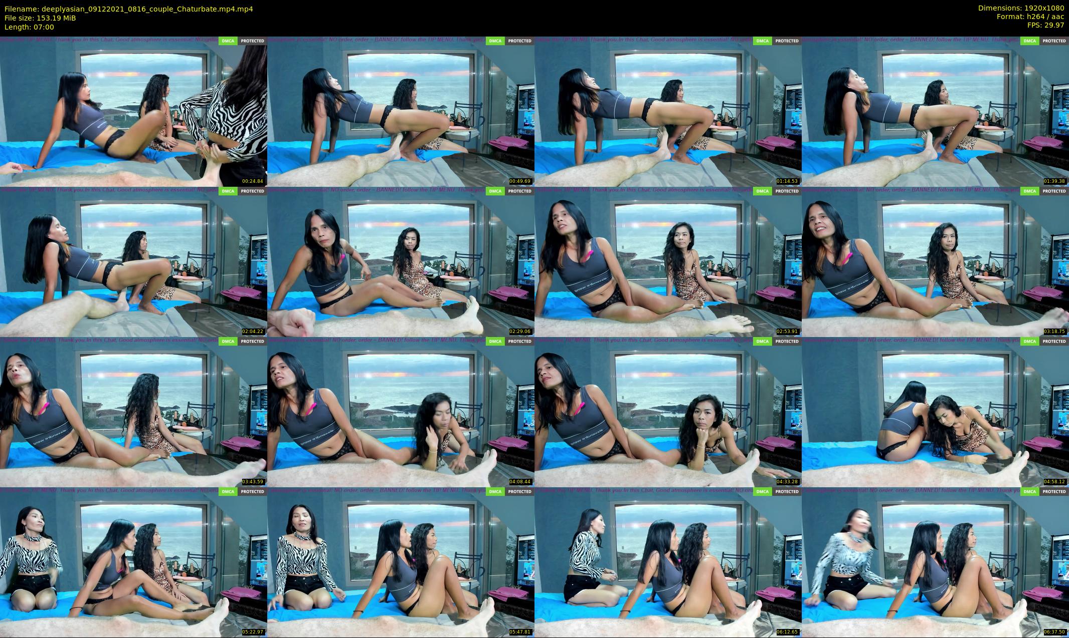 deeplyasian — 7 minute Chaturbate couple cam show recording, 1080p, Dec 9, 2021