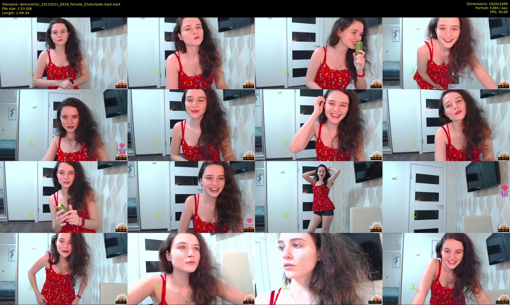 demurelixir — 70 minute Chaturbate female cam show recording, 1080p, Dec 10, 2021