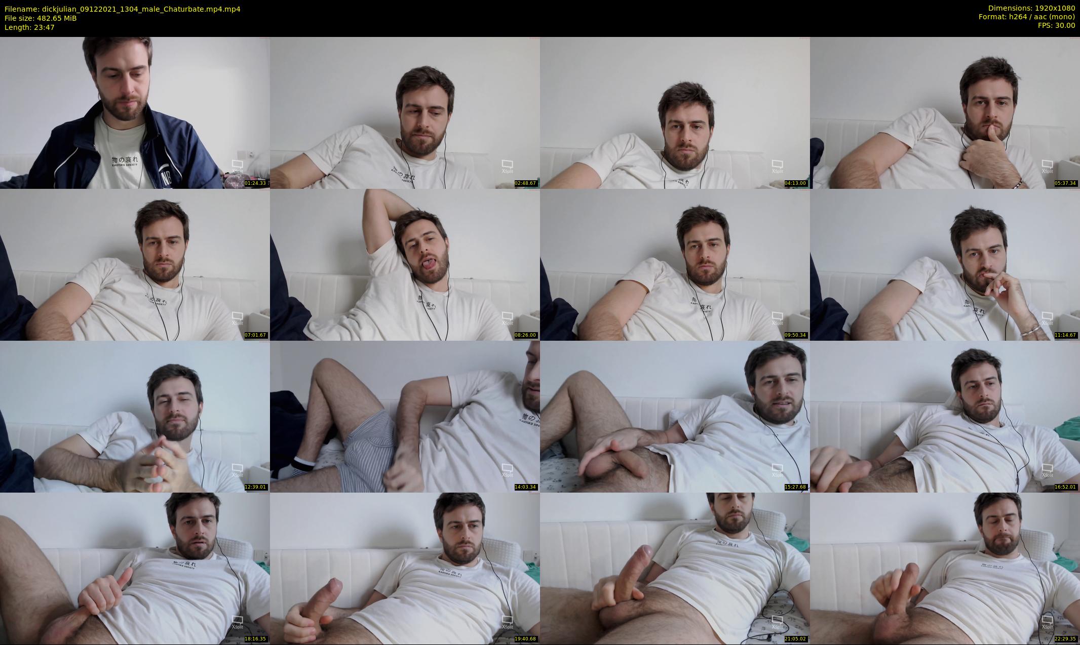 dickjulian — 24 minute Chaturbate male cam show recording, 1080p, Dec 9, 2021