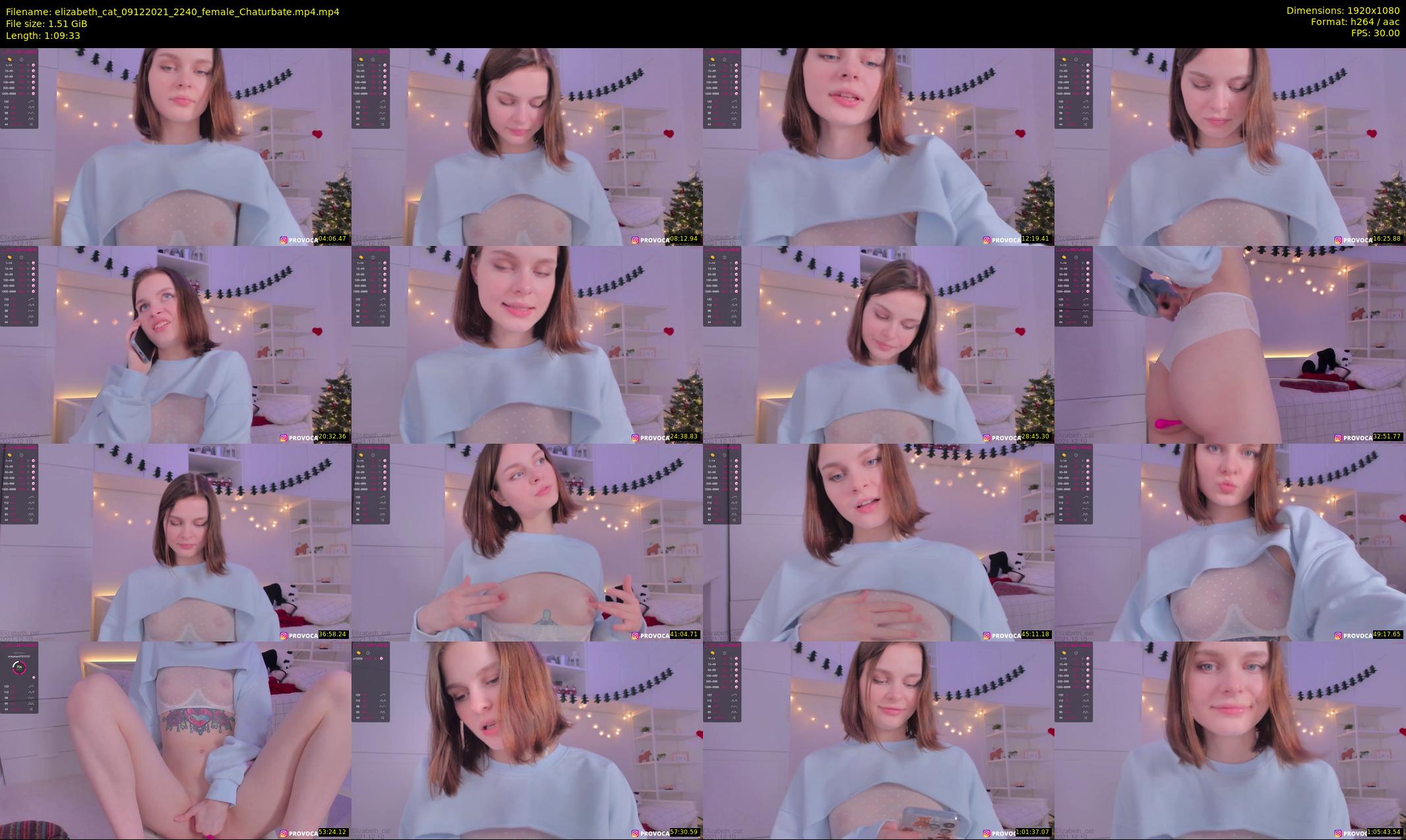 elizabeth_cat — 70 minute Chaturbate female cam show recording, 1080p, Dec 9, 2021