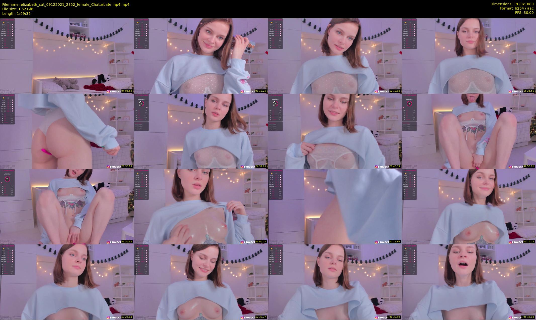elizabeth_cat — 70 minute Chaturbate female cam show recording, 1080p, Dec 9, 2021