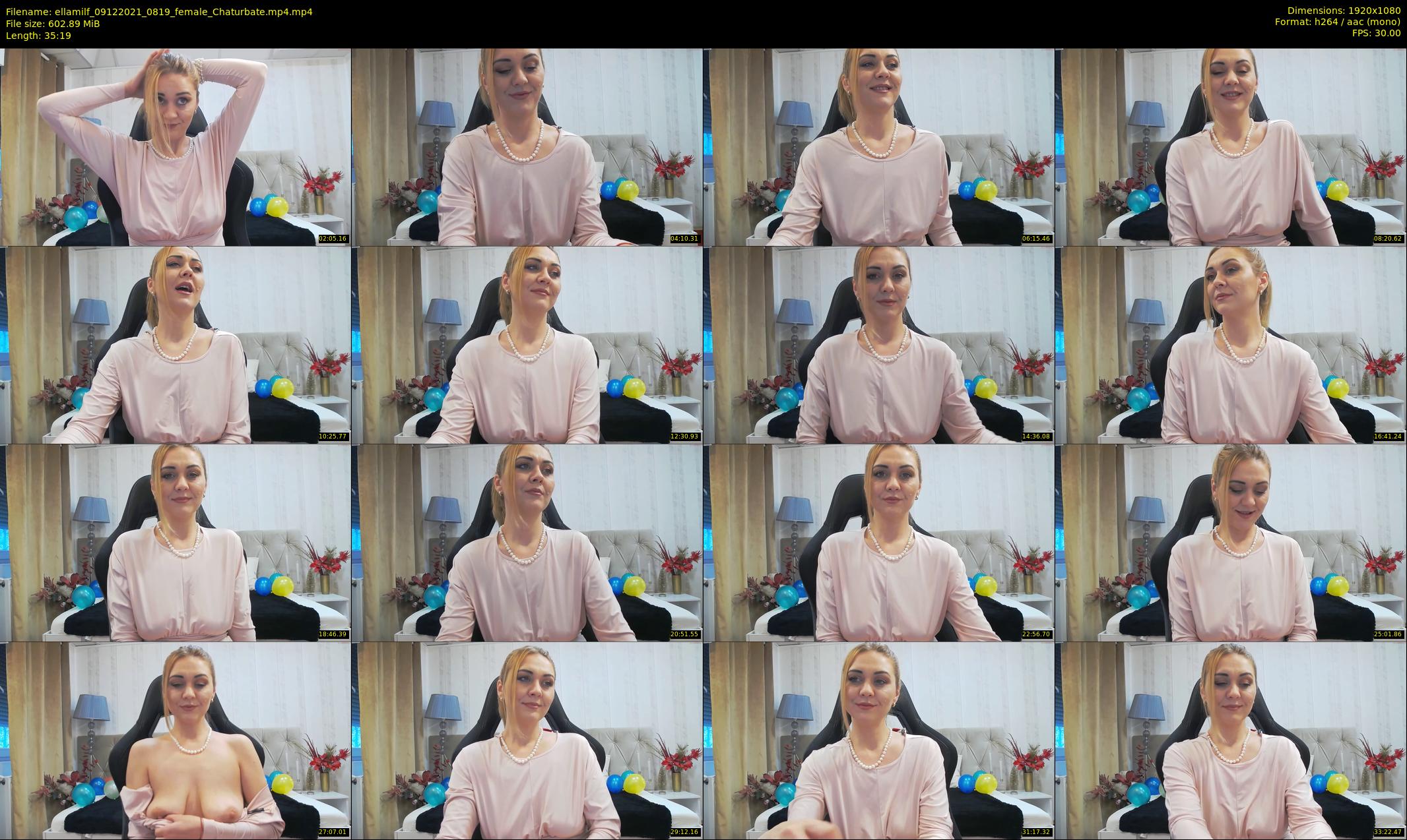 ellamilf — 36 minute Chaturbate female cam show recording, 1080p, Dec 9, 2021