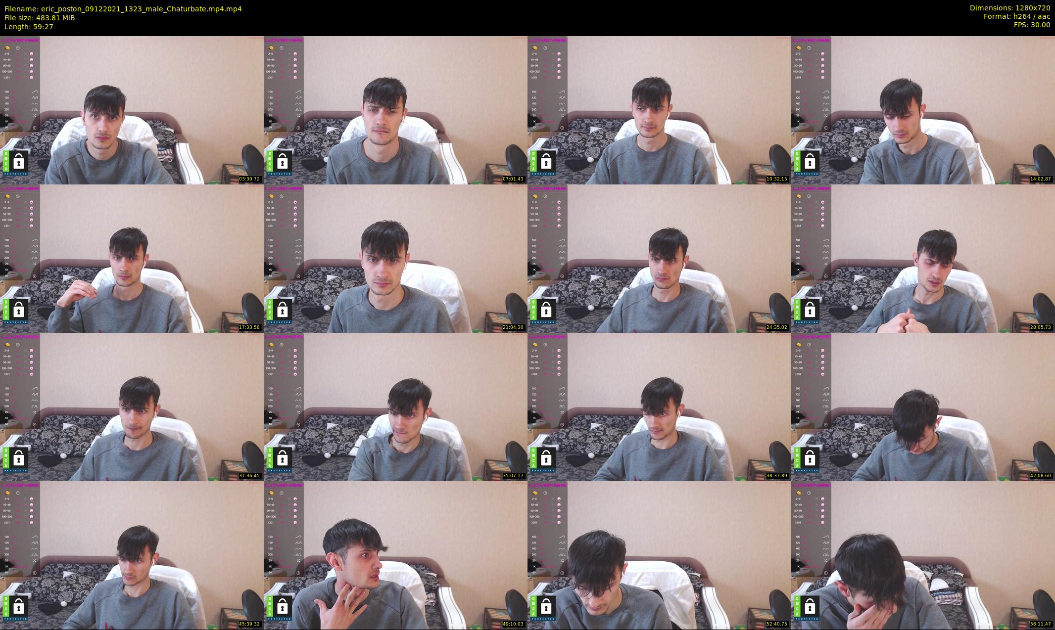 eric_poston — 60 minute Chaturbate male cam show recording, 720p, Dec 9, 2021