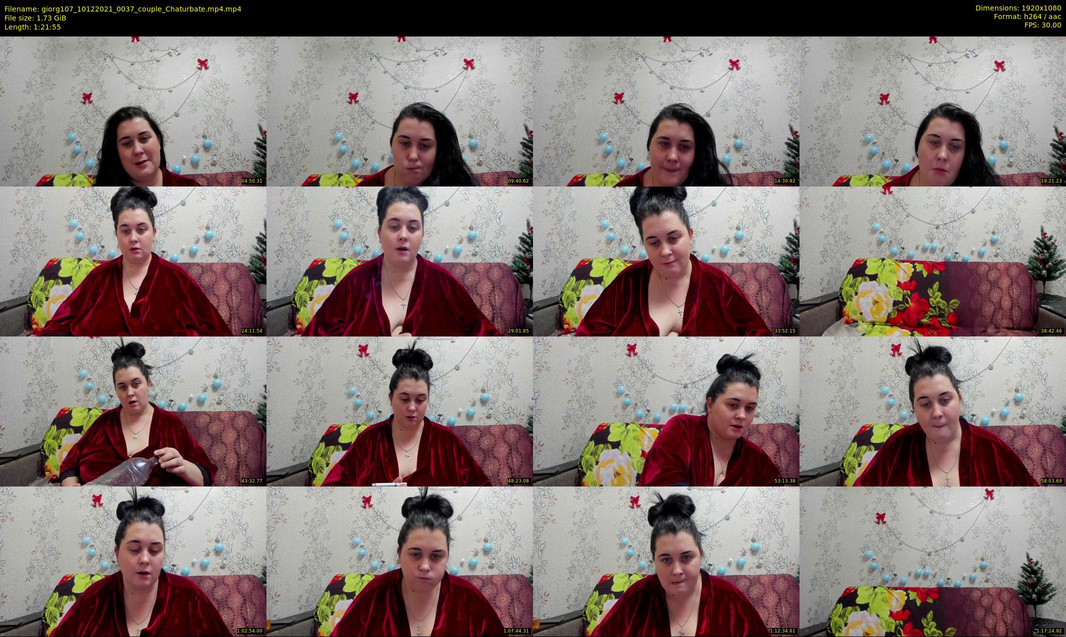 giorg107 — 82 minute Chaturbate couple cam show recording, 1080p, Dec 10, 2021
