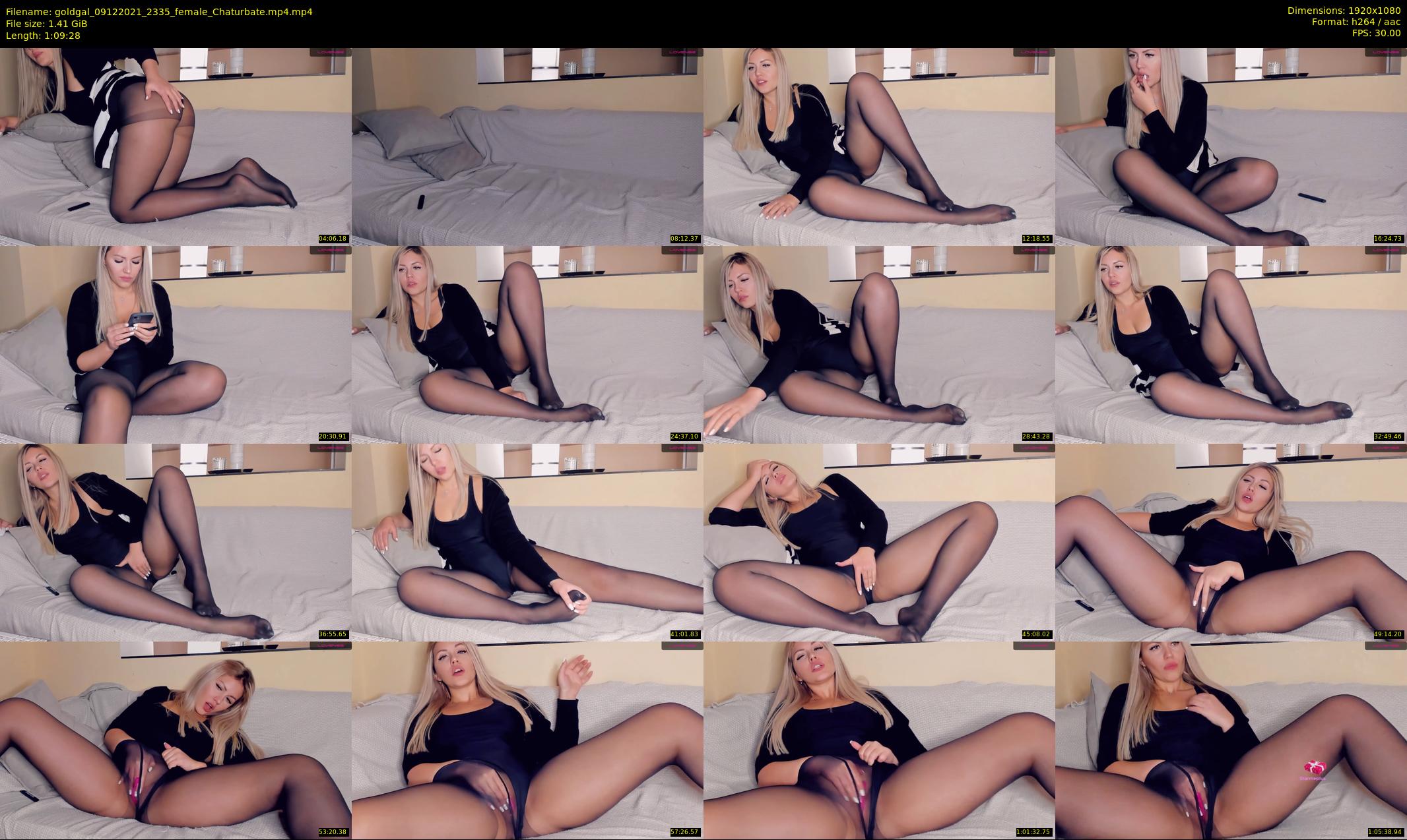 goldgal — 70 minute Chaturbate female cam show recording, 1080p, Dec 9, 2021