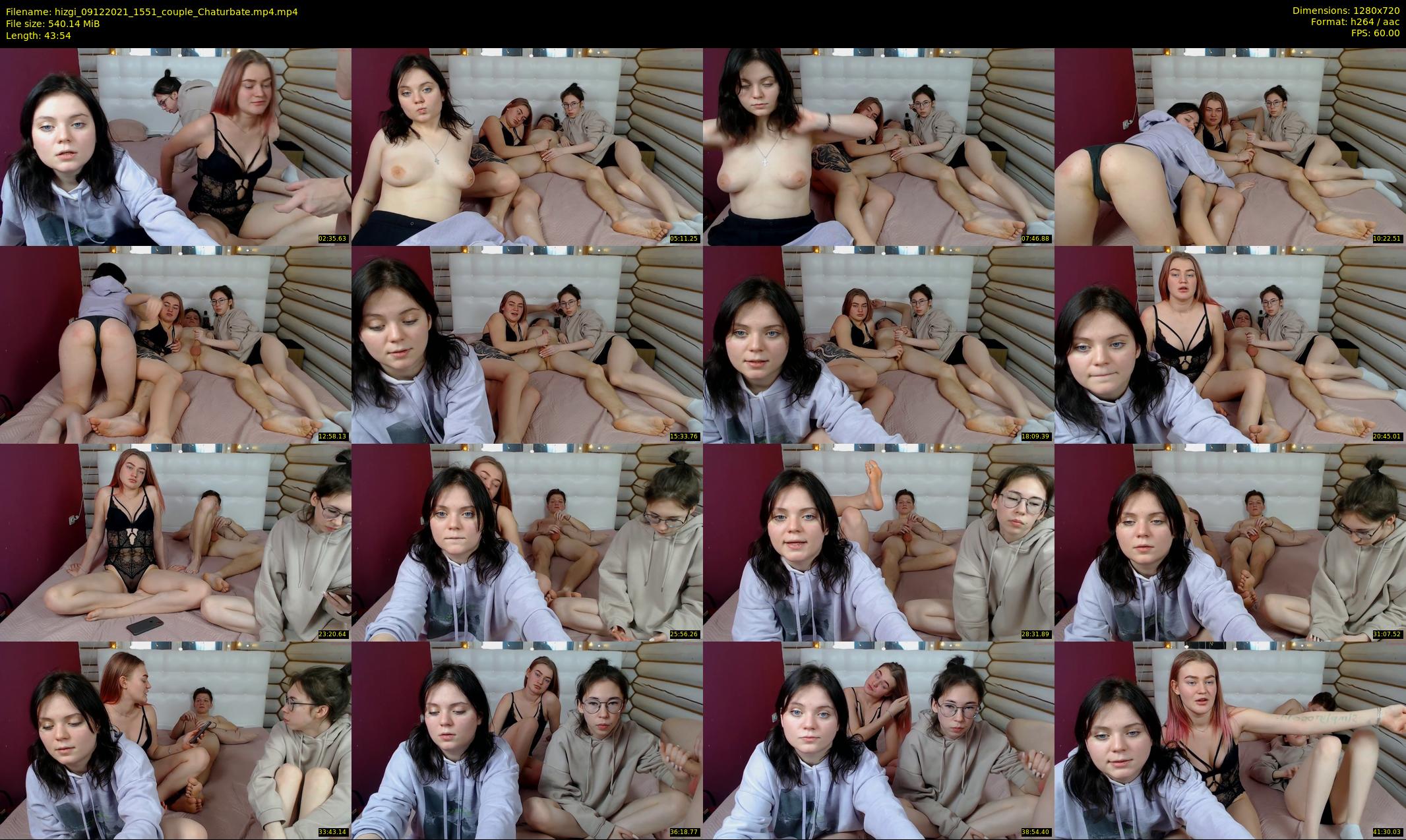 hizgi — 44 minute Chaturbate couple cam show recording, 720p, Dec 9, 2021