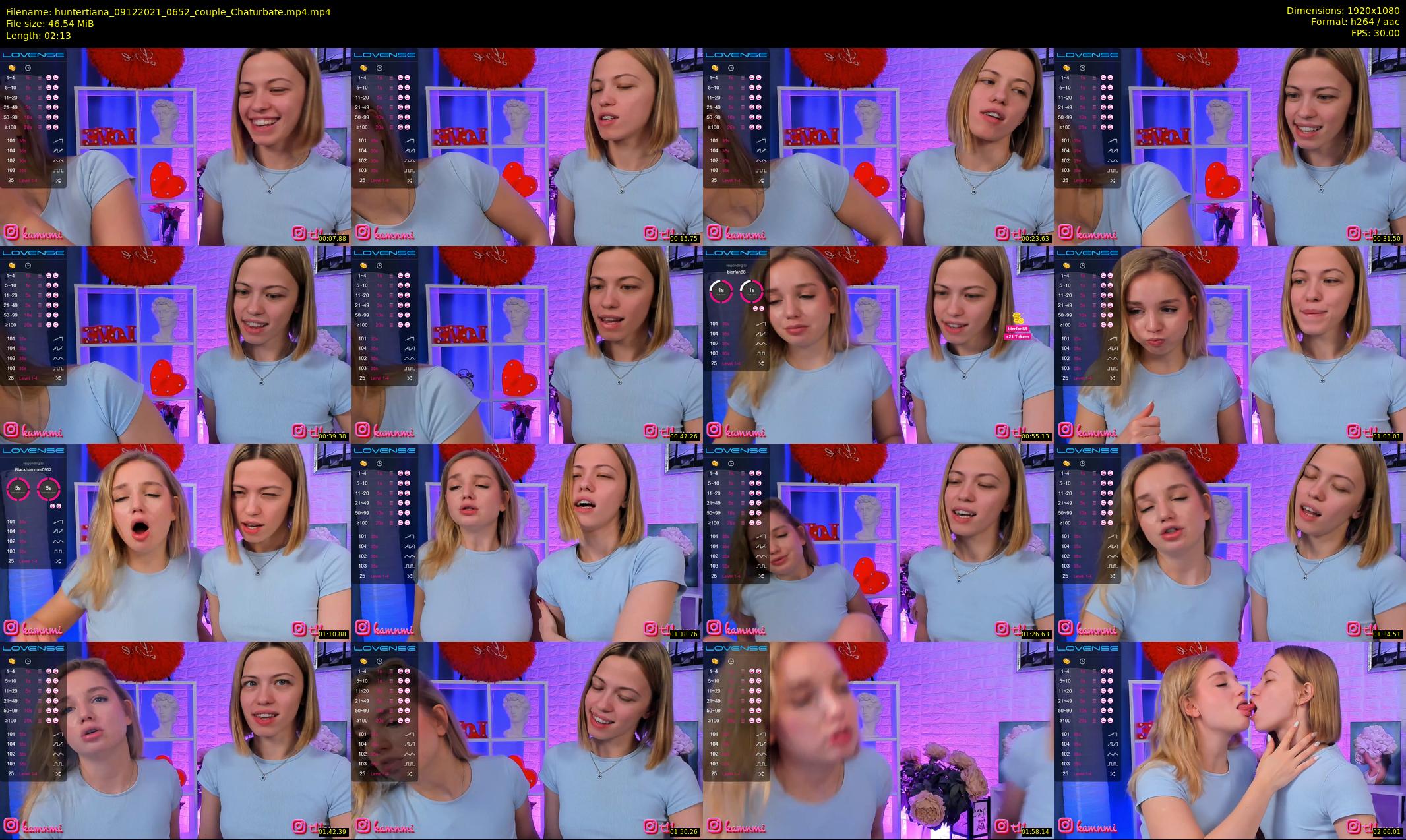huntertiana — 3 minute Chaturbate female cam show recording, 1080p, Dec 9, 2021