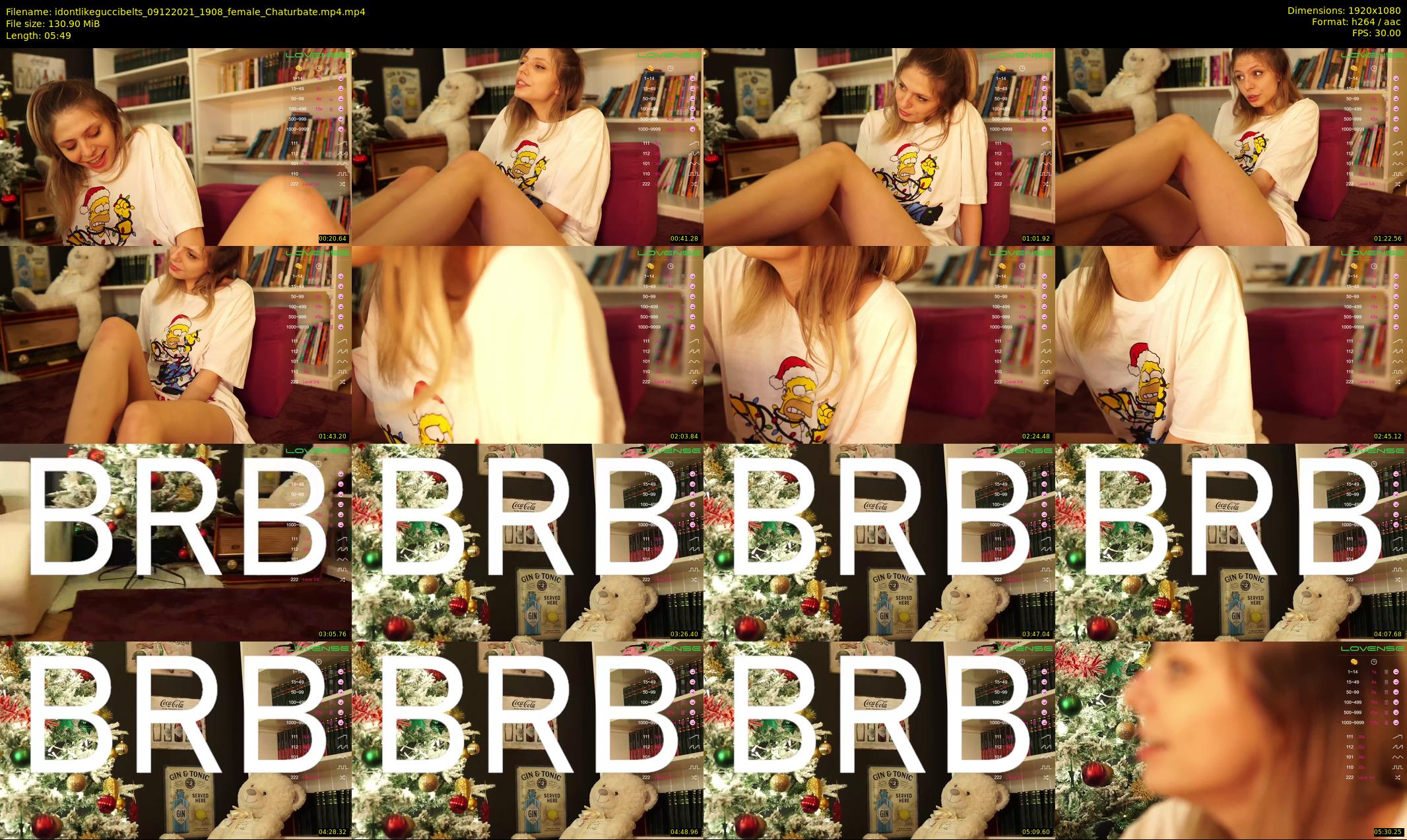 idontlikeguccibelts — 6 minute Chaturbate female cam show recording, 1080p, Dec 9, 2021