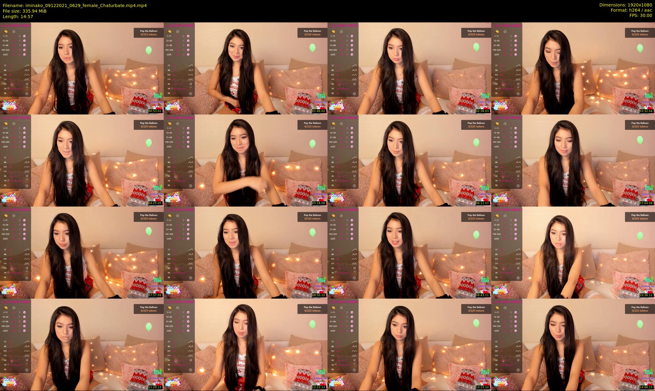 iminako — 15 minute Chaturbate female cam show recording, 1080p, Dec 9, 2021
