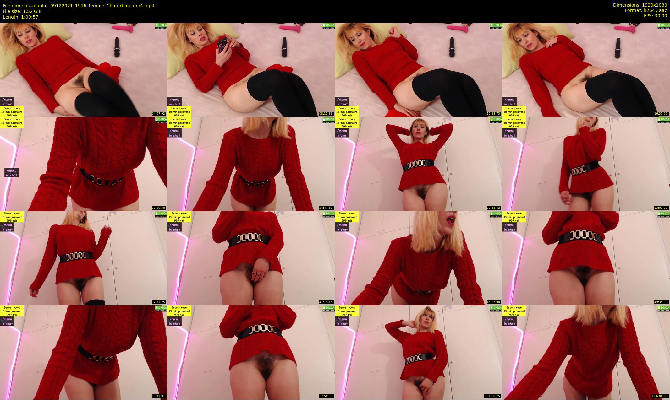 islanublar — 70 minute Chaturbate female cam show recording, 1080p, Dec 9, 2021