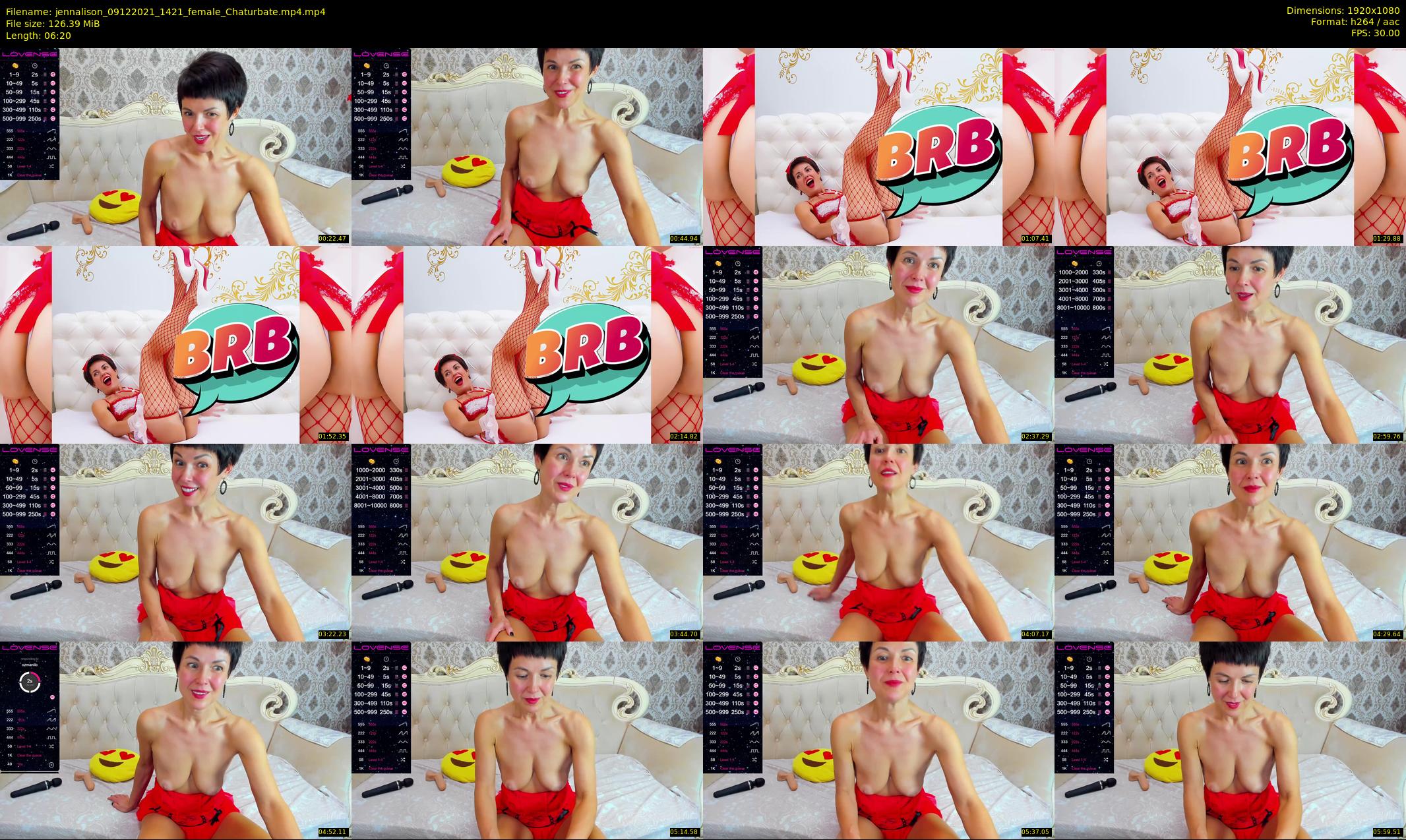 jennalison — 7 minute Chaturbate female cam show recording, 1080p, Dec 9, 2021