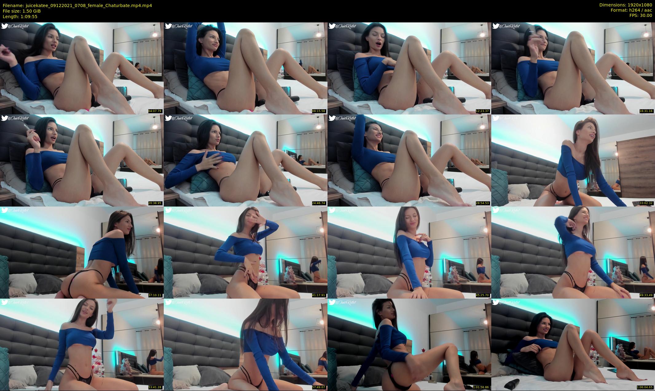 juicekatee — 70 minute Chaturbate female cam show recording, 1080p, Dec 9, 2021