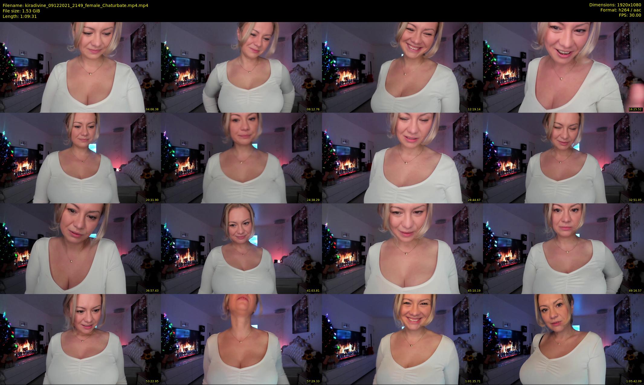 kiradivine — 70 minute Chaturbate female cam show recording, 1080p, Dec 9, 2021