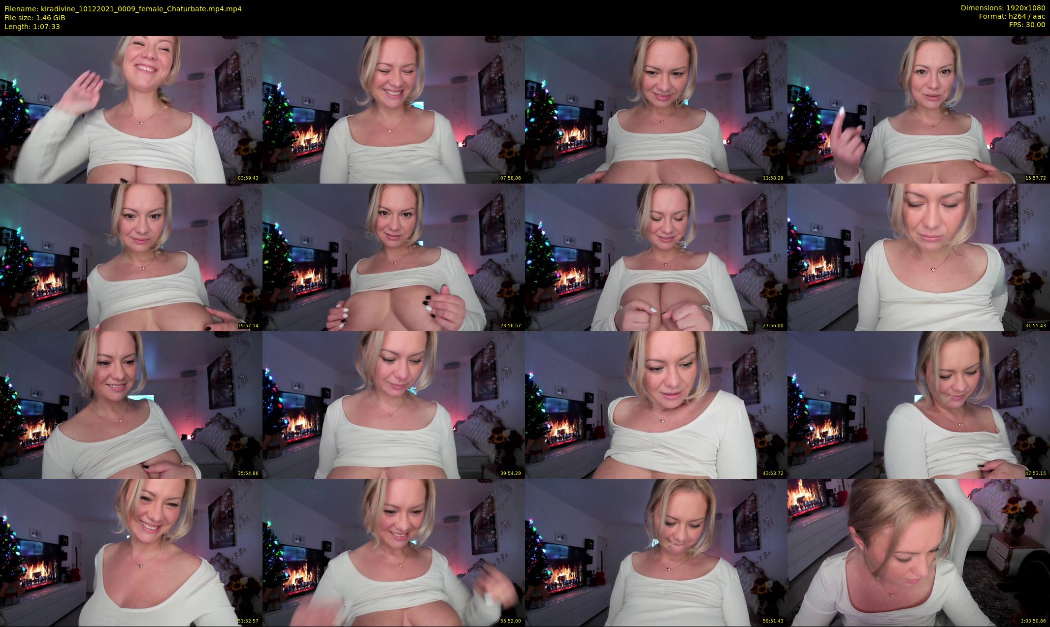 kiradivine — 68 minute Chaturbate female cam show recording, 1080p, Dec 10, 2021