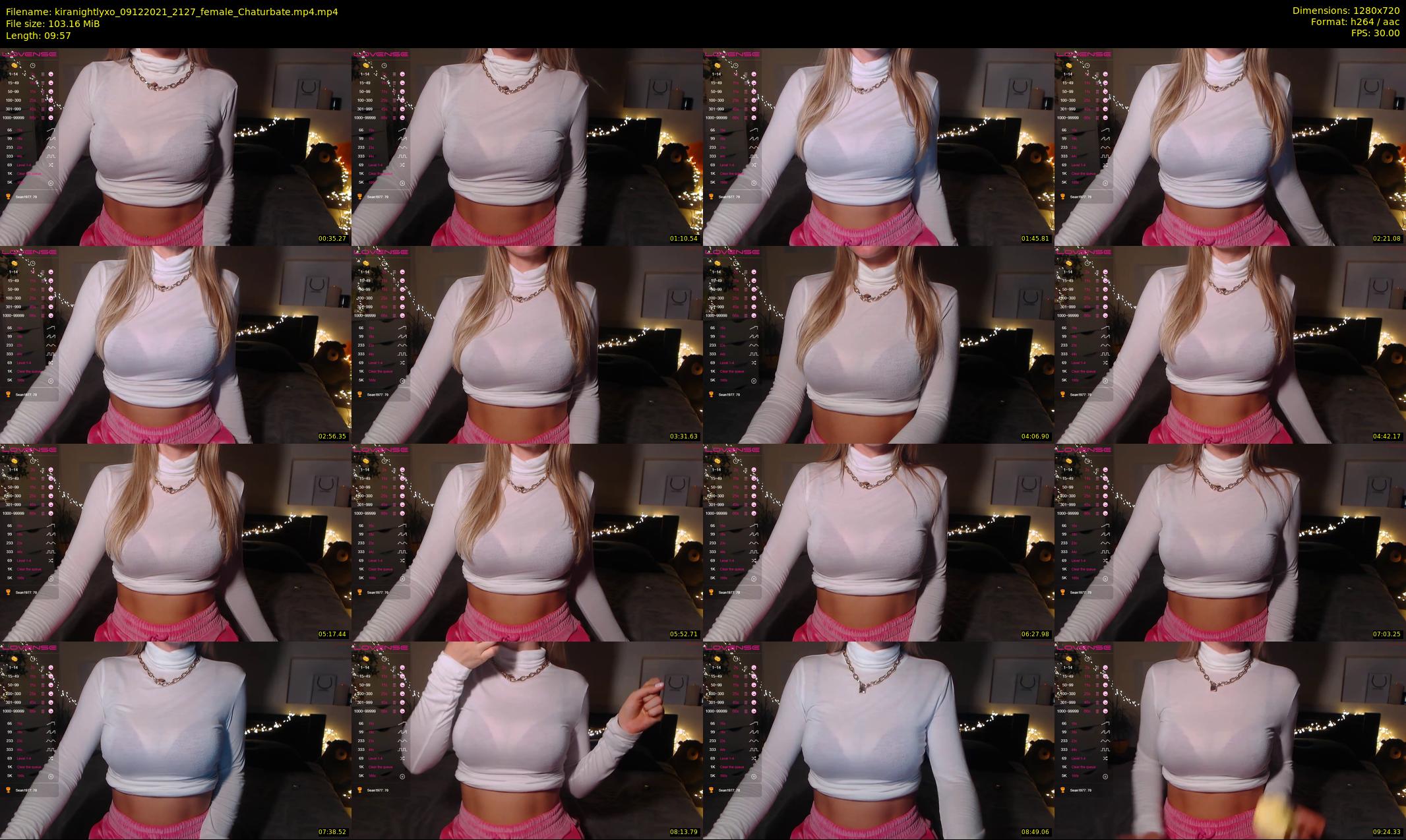 kiranightlyxo — 10 minute Chaturbate female cam show recording, 720p, Dec 9, 2021