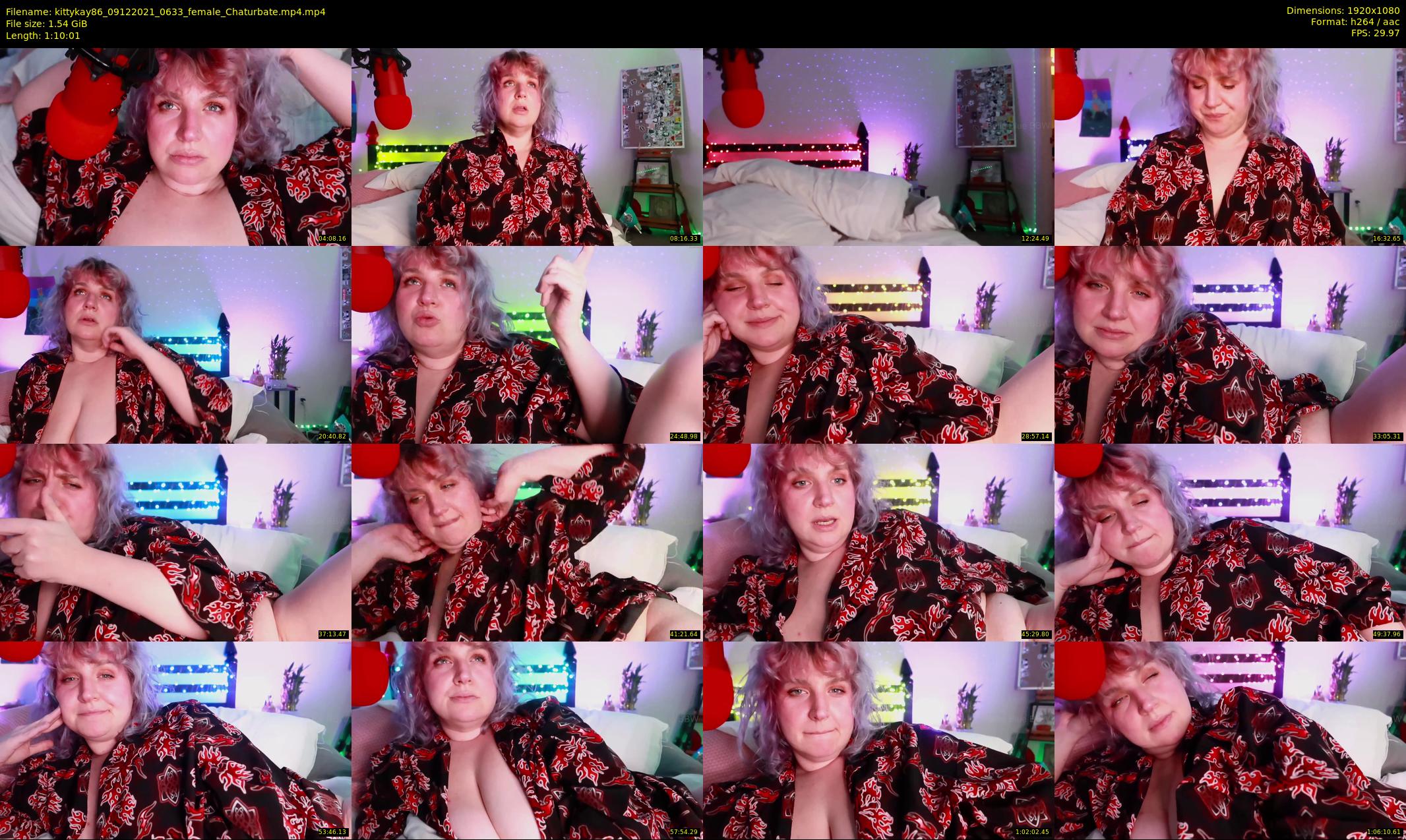 kittykay86 — 71 minute Chaturbate female cam show recording, 1080p, Dec 9, 2021