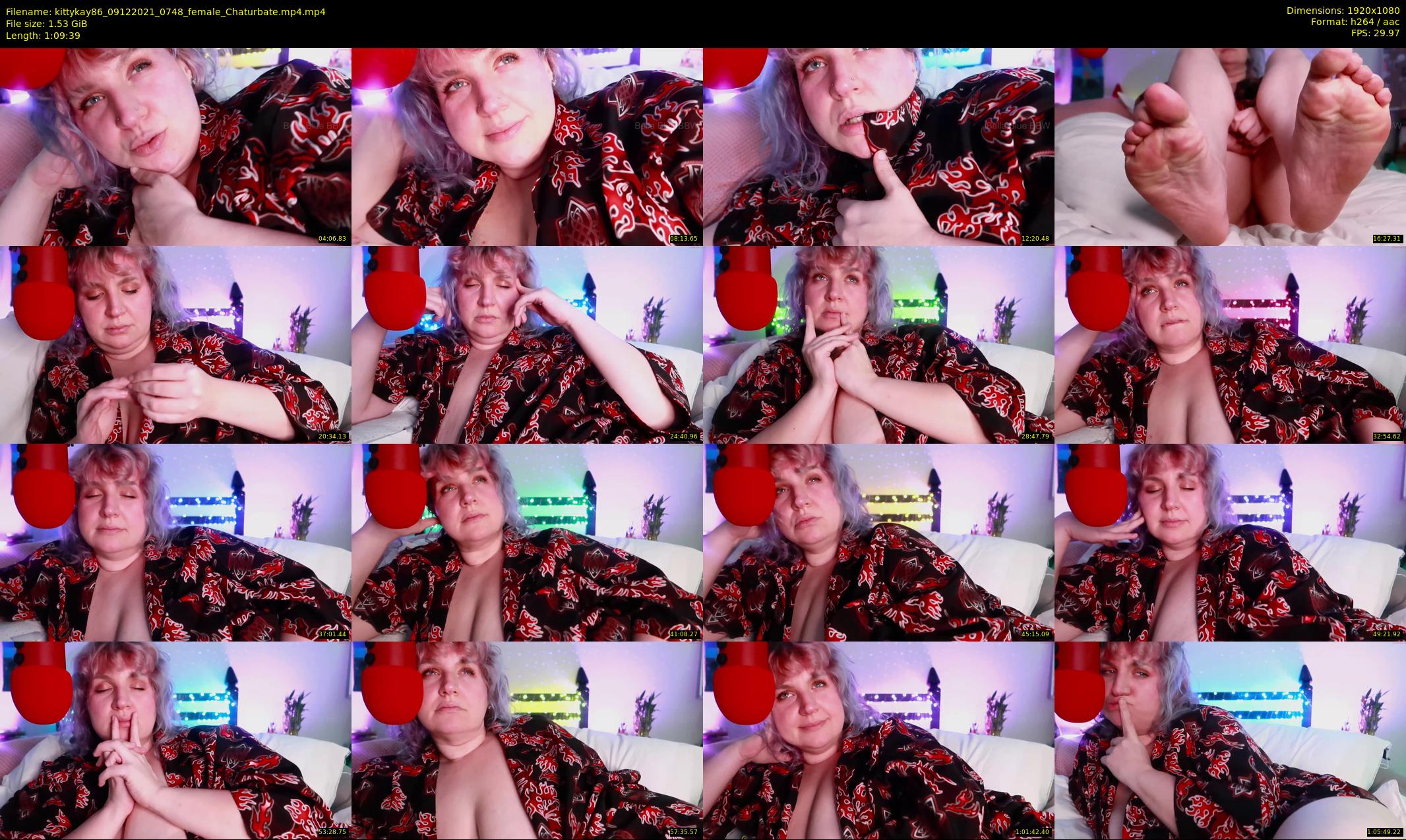 kittykay86 — 70 minute Chaturbate female cam show recording, 1080p, Dec 9, 2021