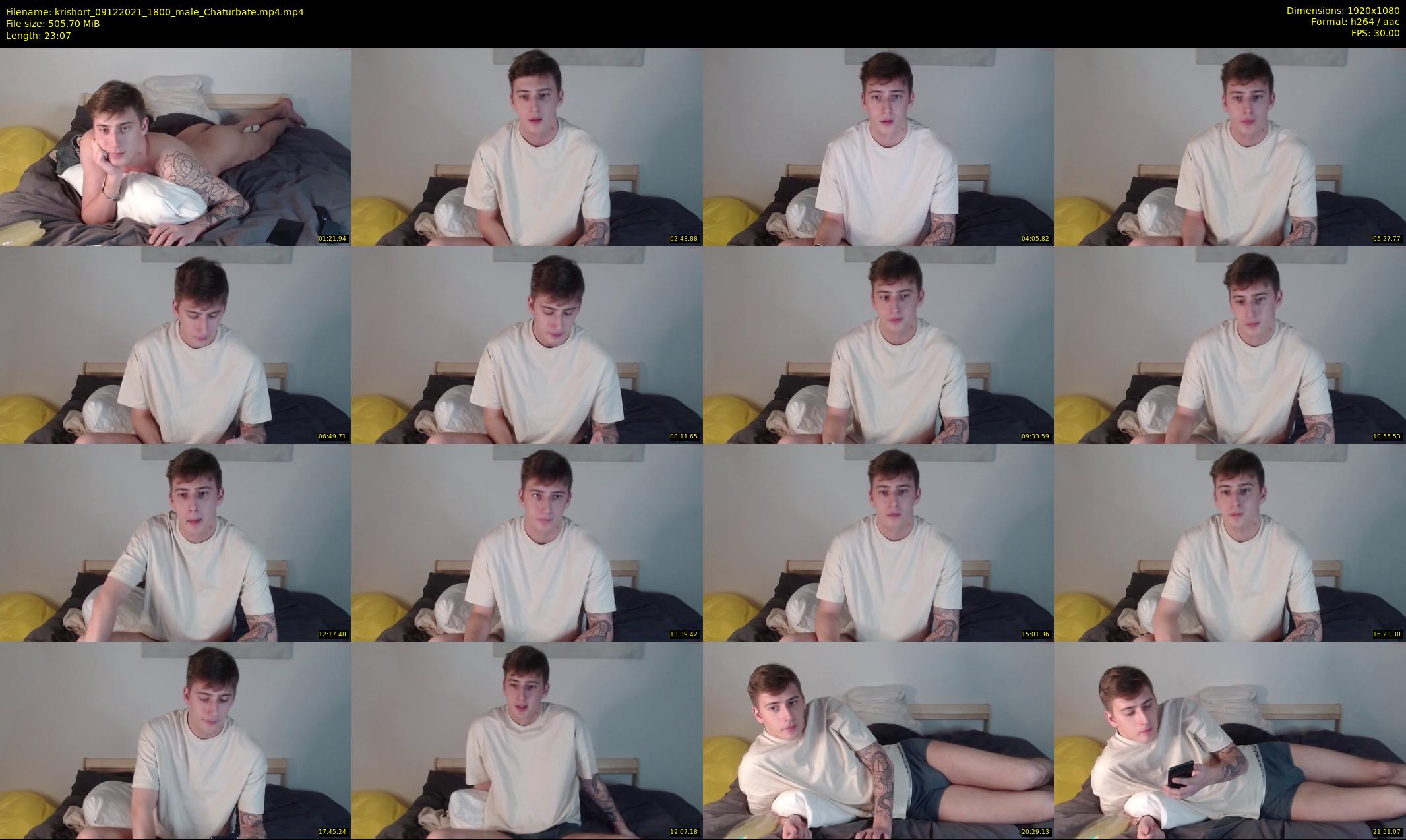 krishort — 24 minute Chaturbate male cam show recording, 1080p, Dec 9, 2021