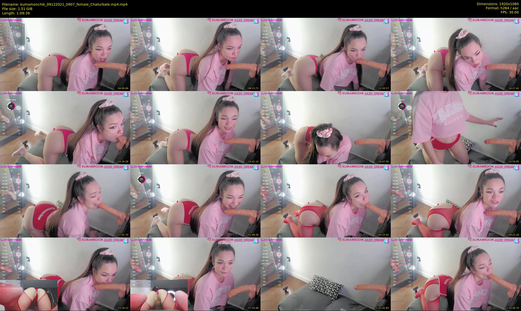 kumamonchik — 70 minute Chaturbate couple cam show recording, 1080p, Dec 9, 2021