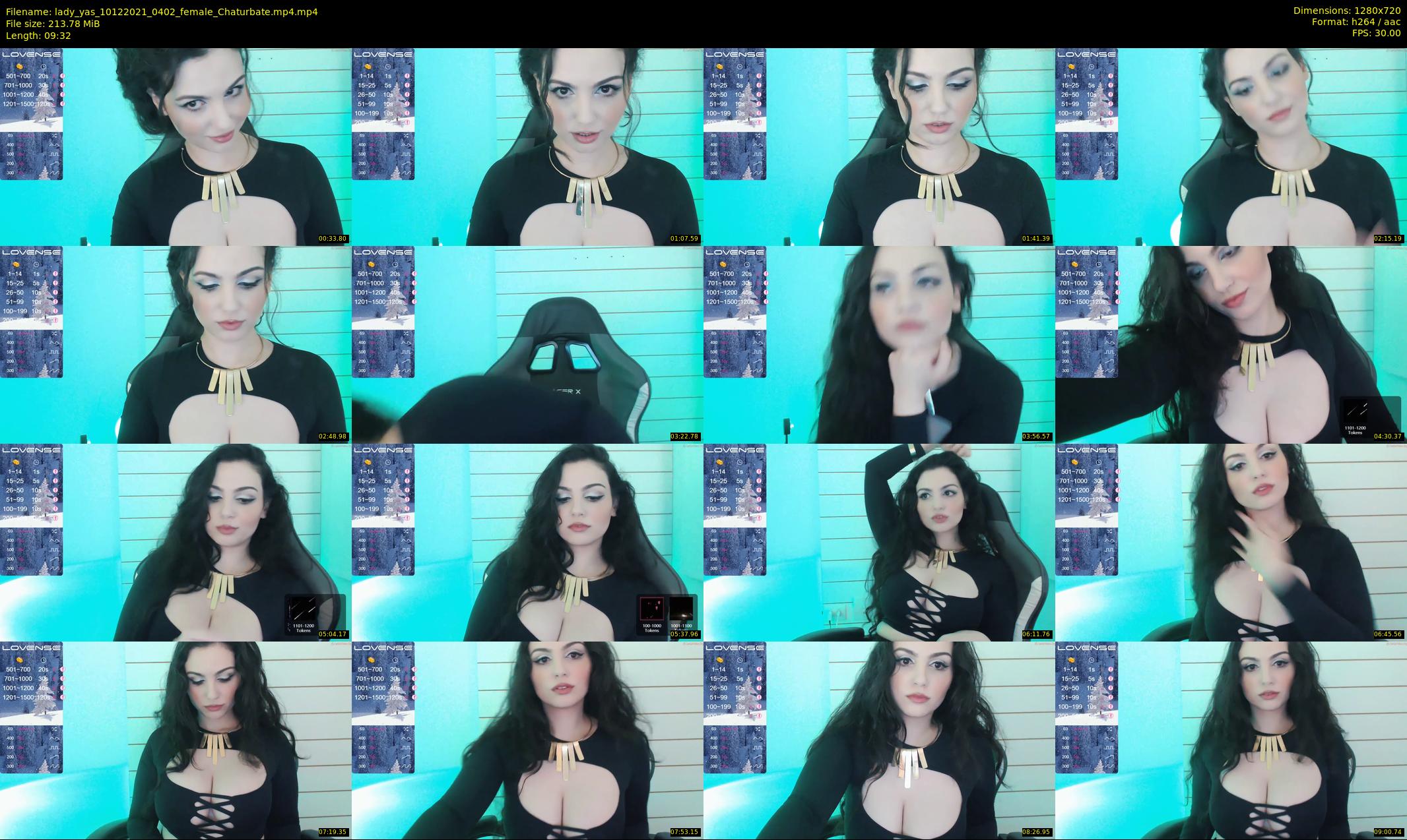 lady_yas — 10 minute Chaturbate female cam show recording, 720p, Dec 10, 2021