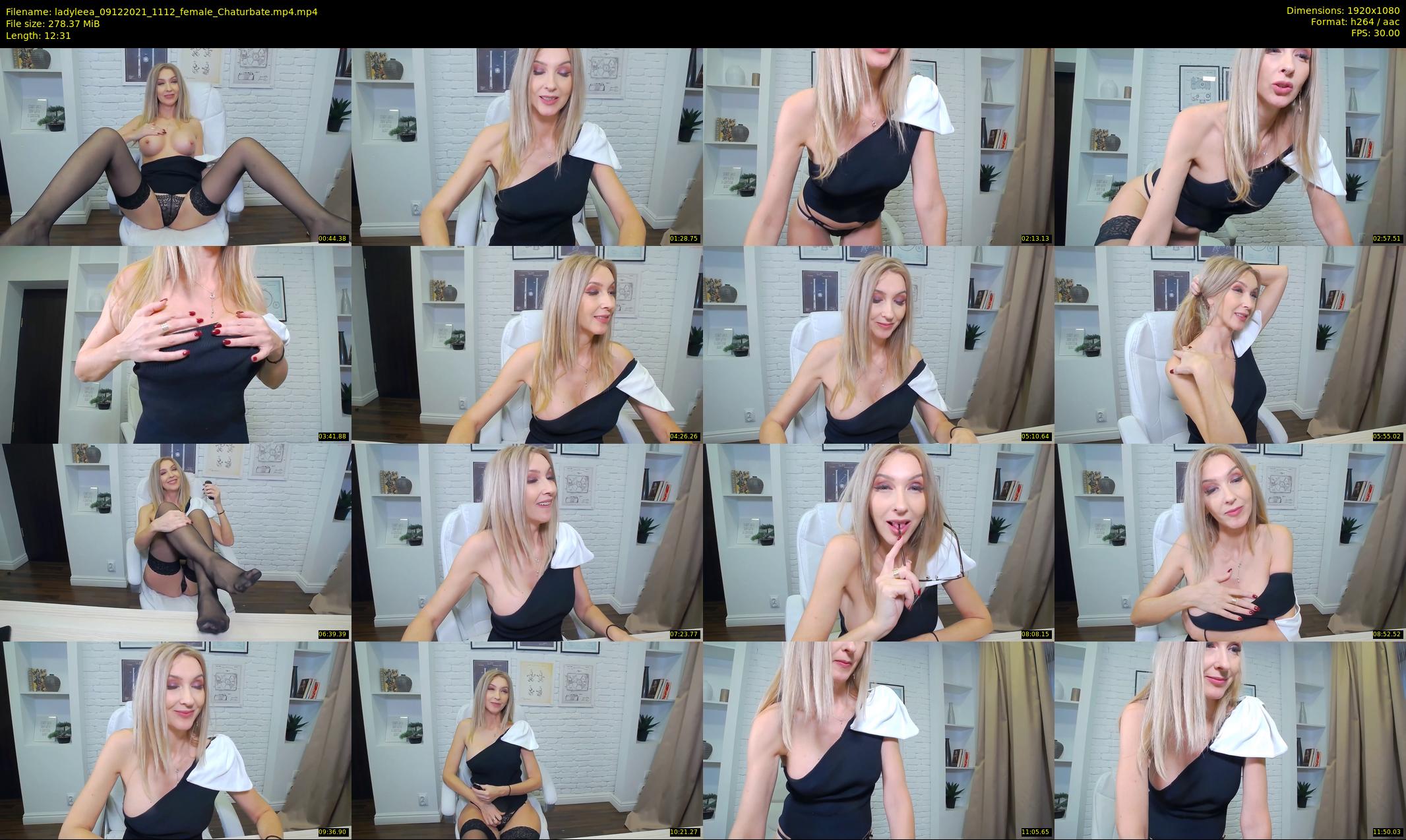 ladyleea — 13 minute Chaturbate female cam show recording, 1080p, Dec 9, 2021