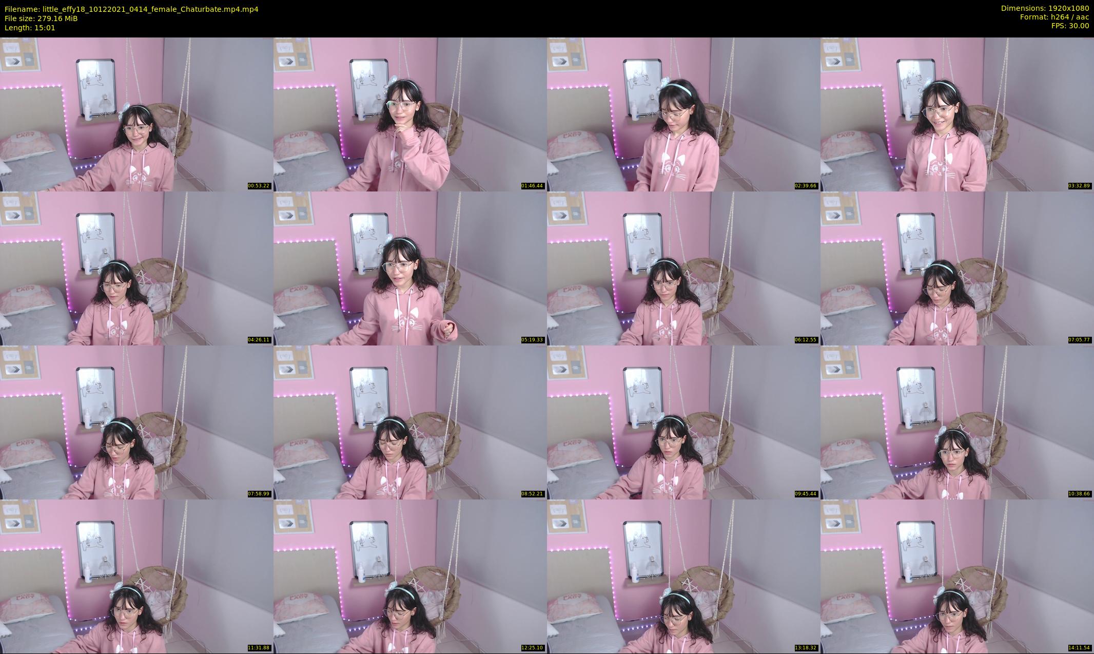 little_effy18 — 16 minute Chaturbate female cam show recording, 1080p, Dec 10, 2021