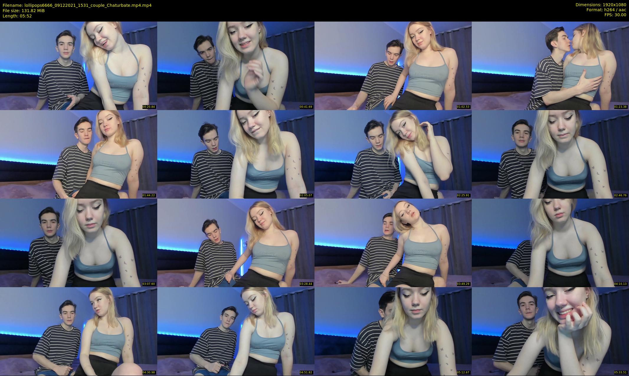 lollipops6666 — 6 minute Chaturbate couple cam show recording, 1080p, Dec 9, 2021