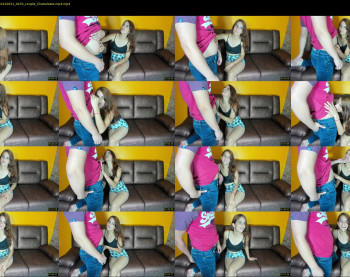 loversofthesexualworld — 3 minute Chaturbate couple cam show recording, 1080p, Dec 10, 2021