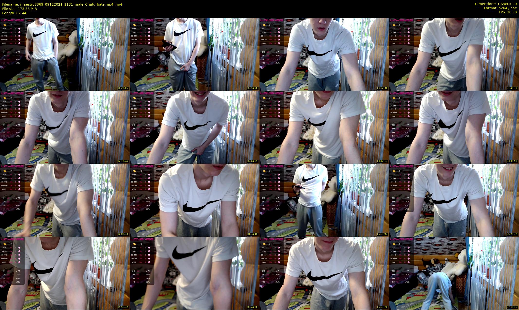 maestro3369 — 8 minute Chaturbate male cam show recording, 1080p, Dec 9, 2021