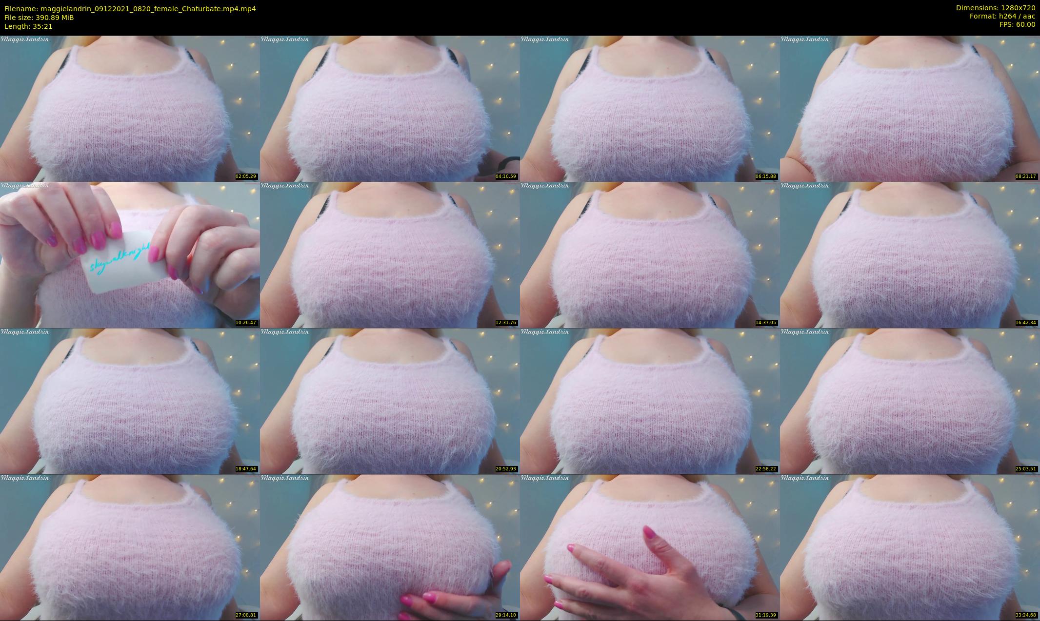 maggielandrin — 36 minute Chaturbate female cam show recording, 720p, Dec 9, 2021