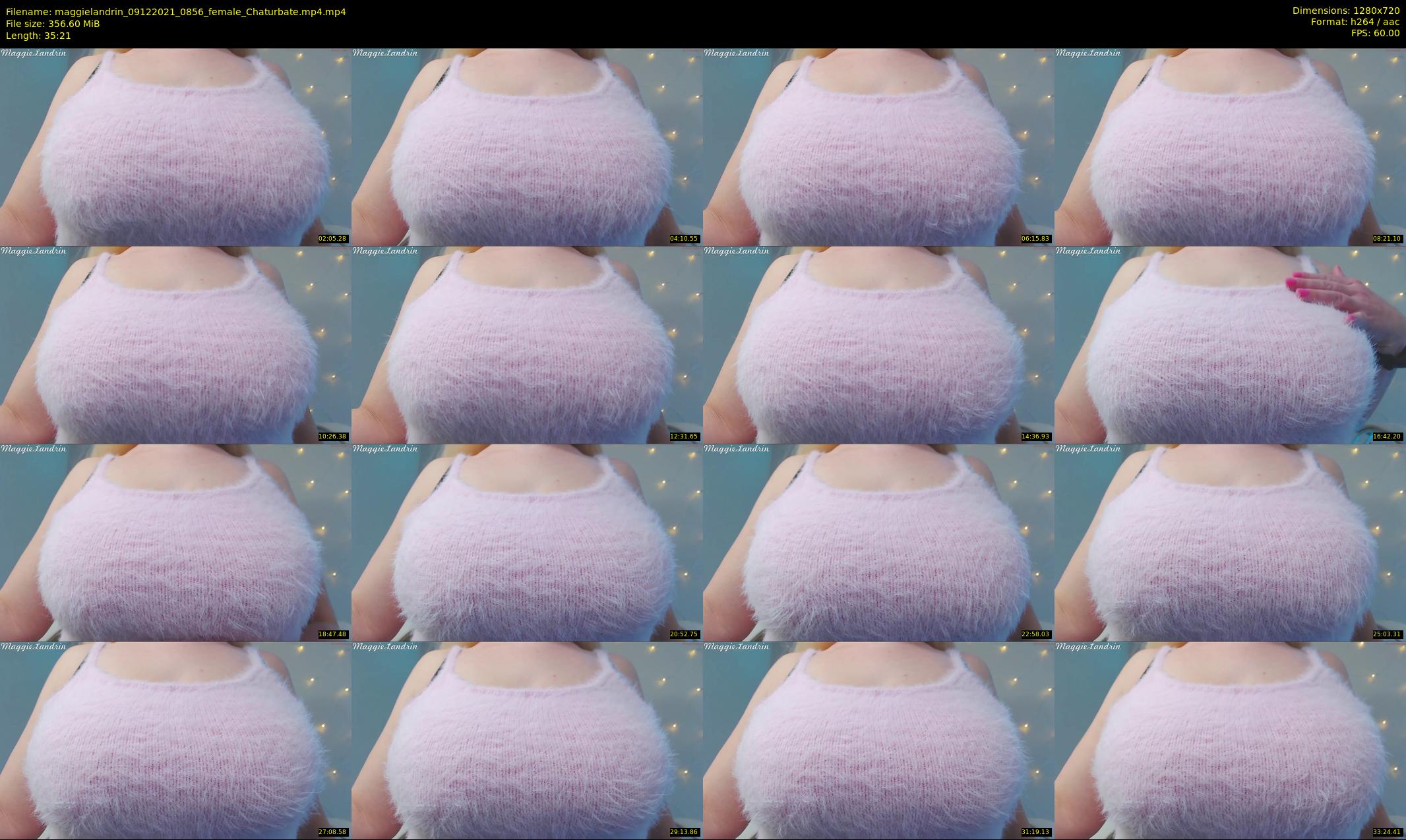 maggielandrin — 36 minute Chaturbate female cam show recording, 720p, Dec 9, 2021