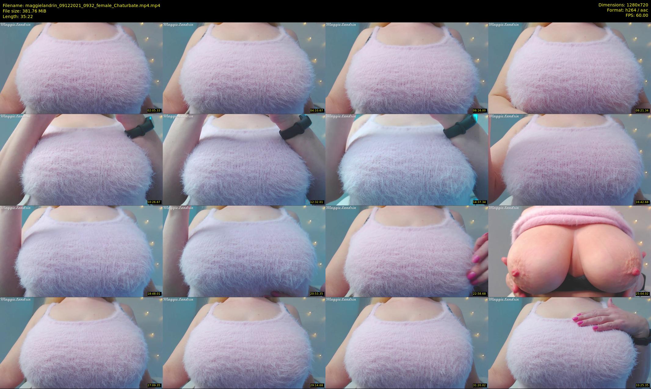 maggielandrin — 36 minute Chaturbate female cam show recording, 720p, Dec 9, 2021