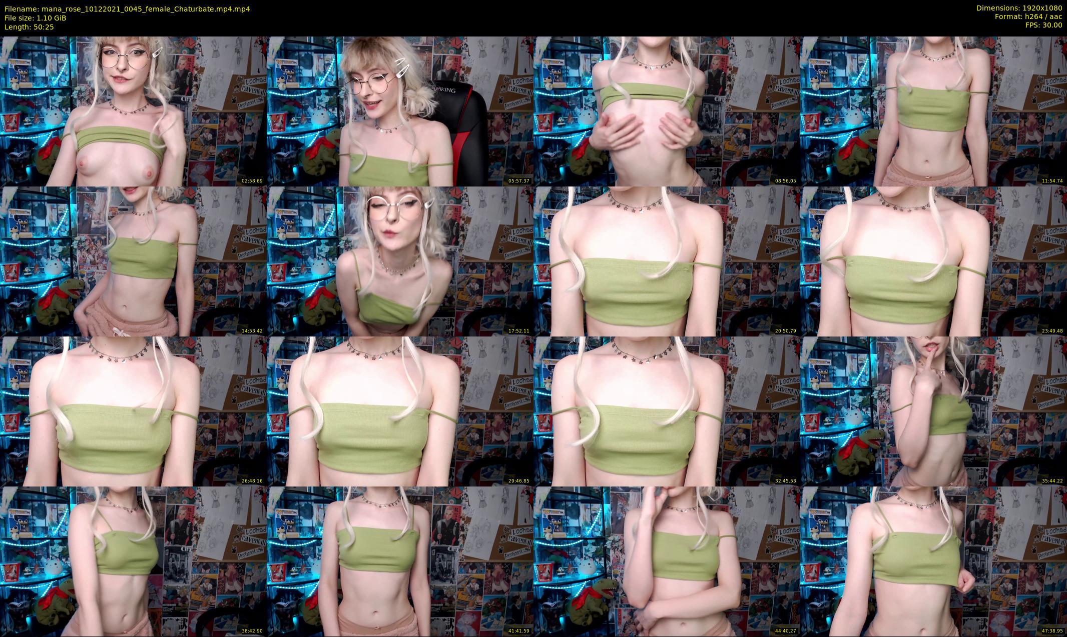 mana_rose — 51 minute Chaturbate female cam show recording, 1080p, Dec 10, 2021