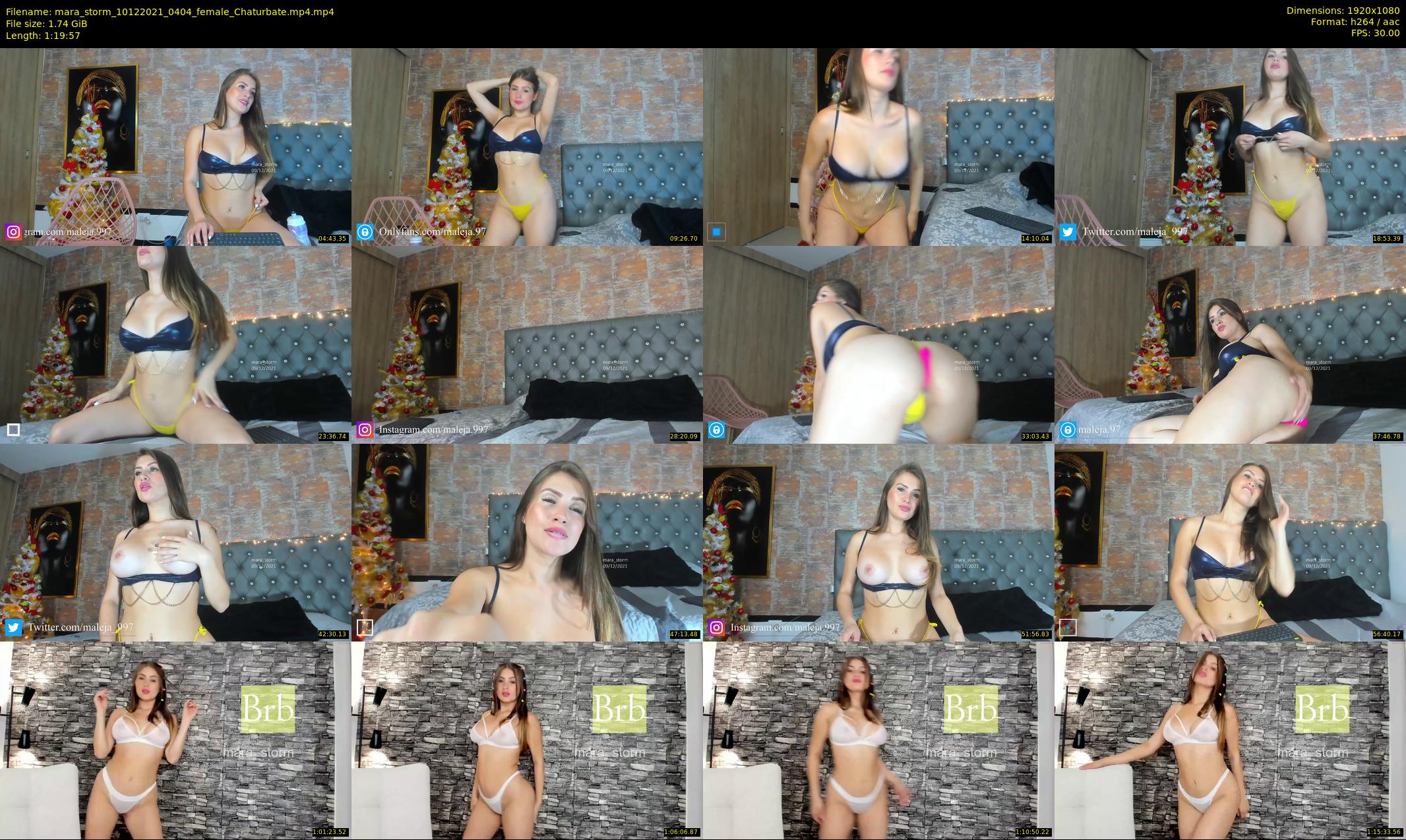 mara_storm — 80 minute Chaturbate female cam show recording, 1080p, Dec 10, 2021