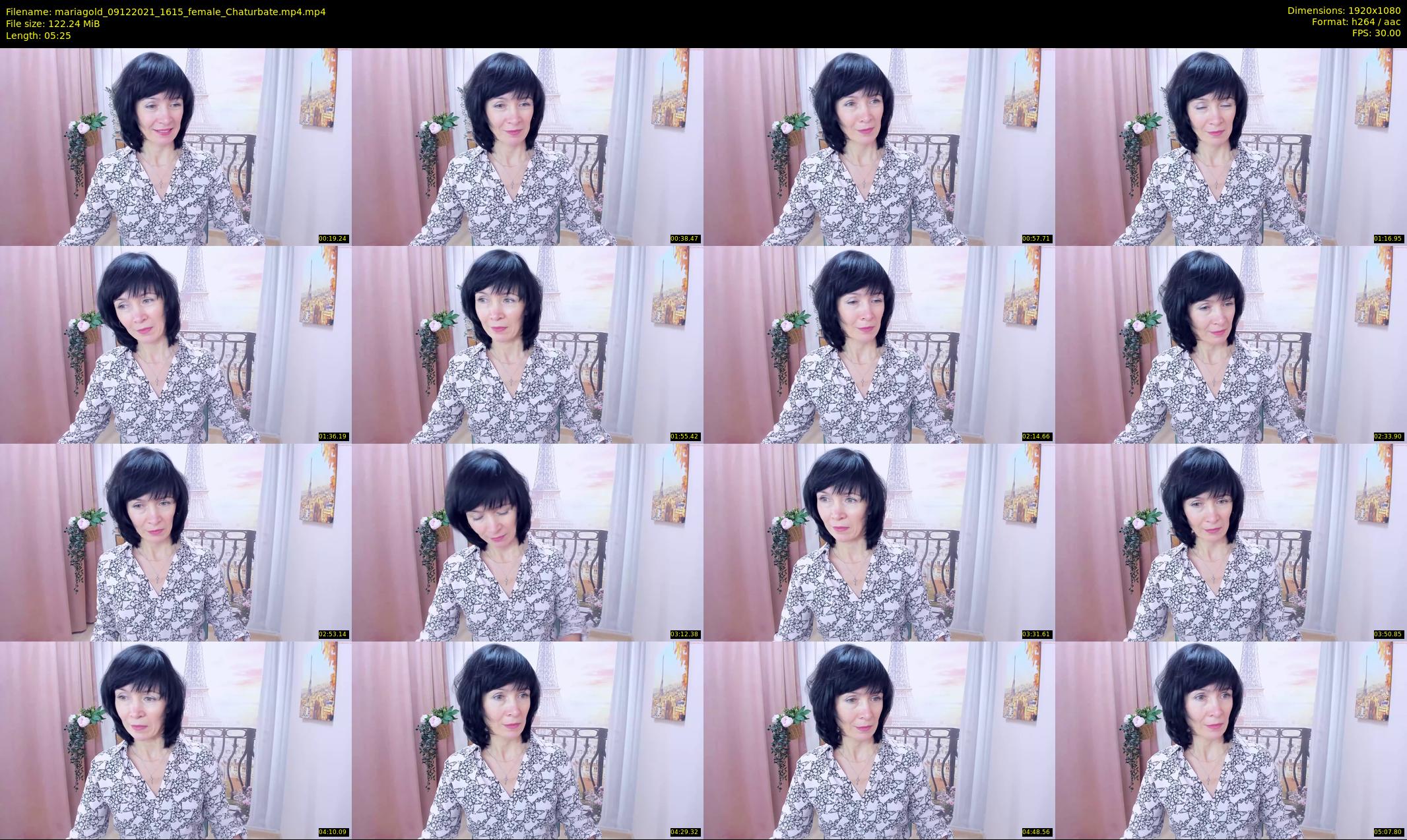 mariagold — 6 minute Chaturbate female cam show recording, 1080p, Dec 9, 2021