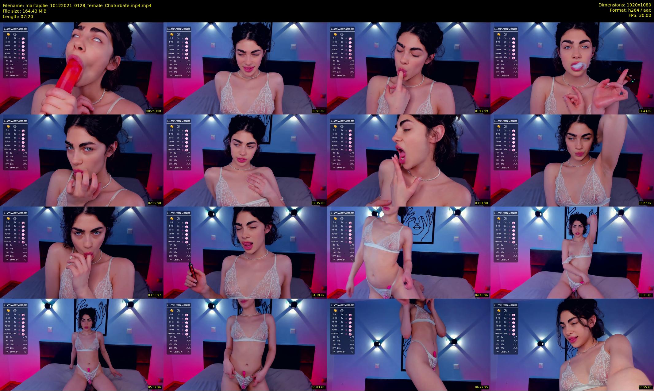 martajolie — 8 minute Chaturbate female cam show recording, 1080p, Dec 10, 2021