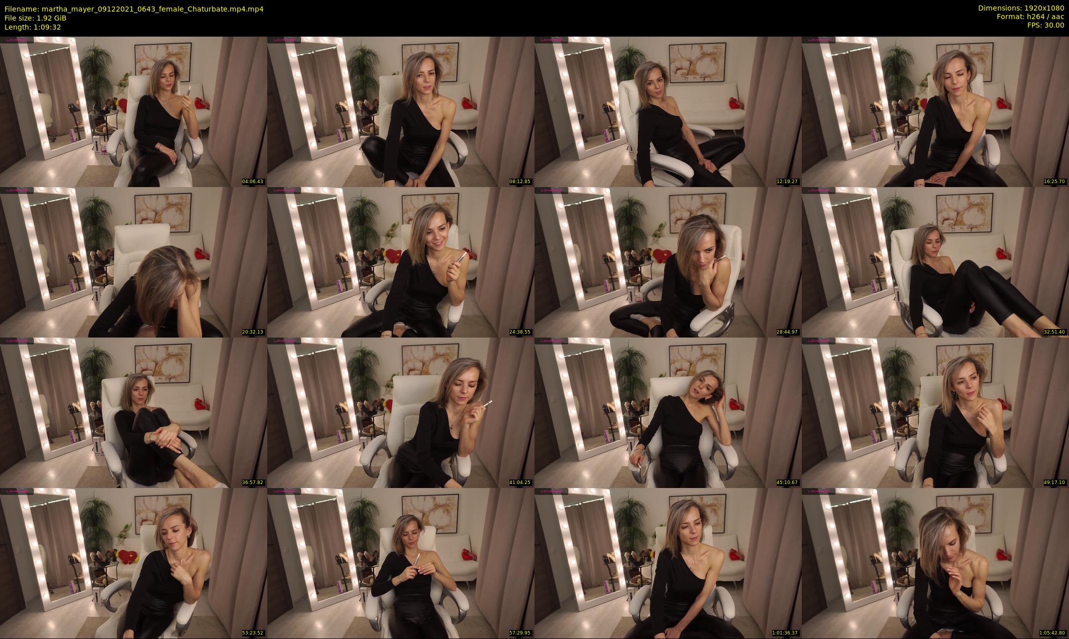 martha_mayer — 70 minute Chaturbate female cam show recording, 1080p, Dec 9, 2021