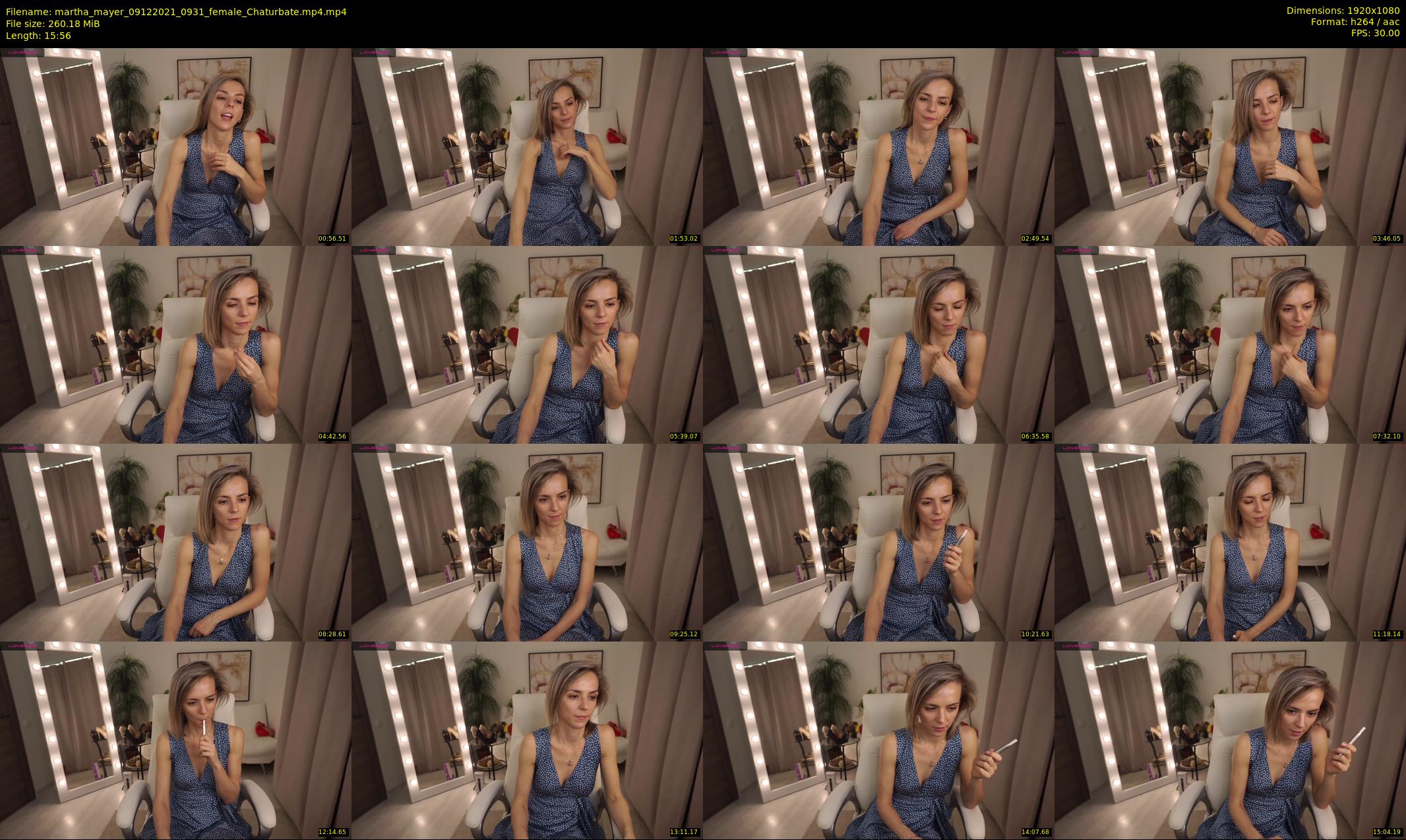 martha_mayer — 16 minute Chaturbate female cam show recording, 1080p, Dec 9, 2021