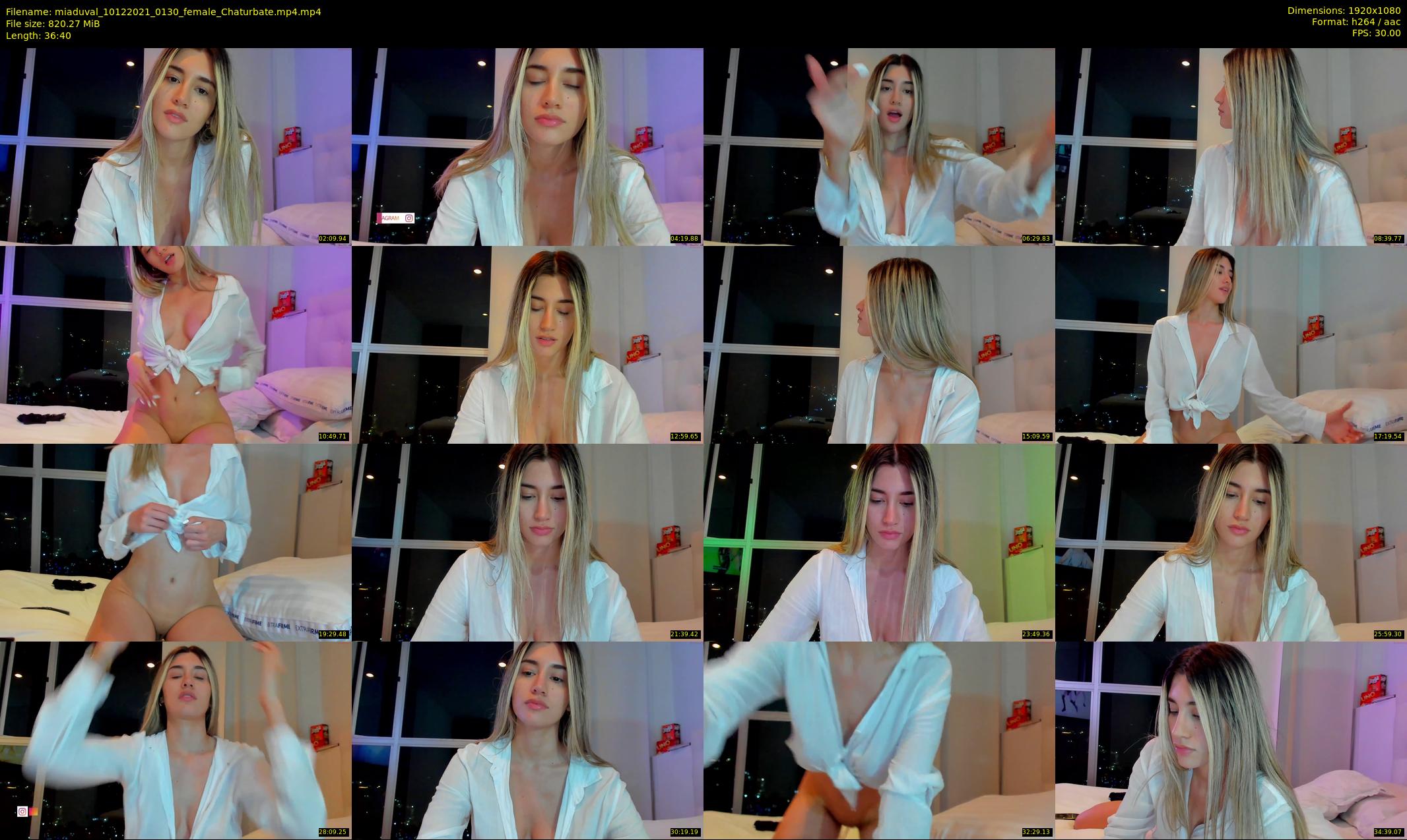miaduval — 37 minute Chaturbate female cam show recording, 1080p, Dec 10, 2021