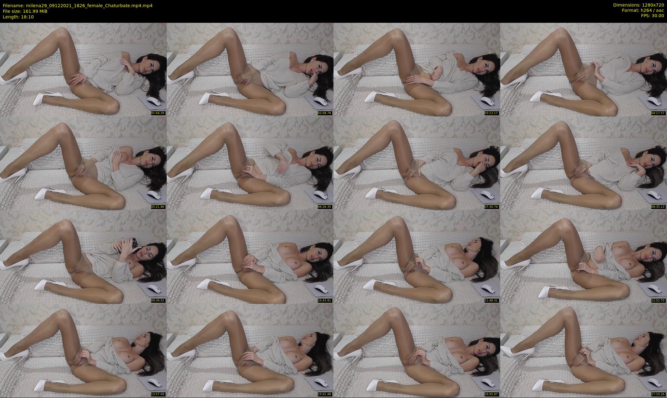 milena29 — 19 minute Chaturbate female cam show recording, 720p, Dec 9, 2021
