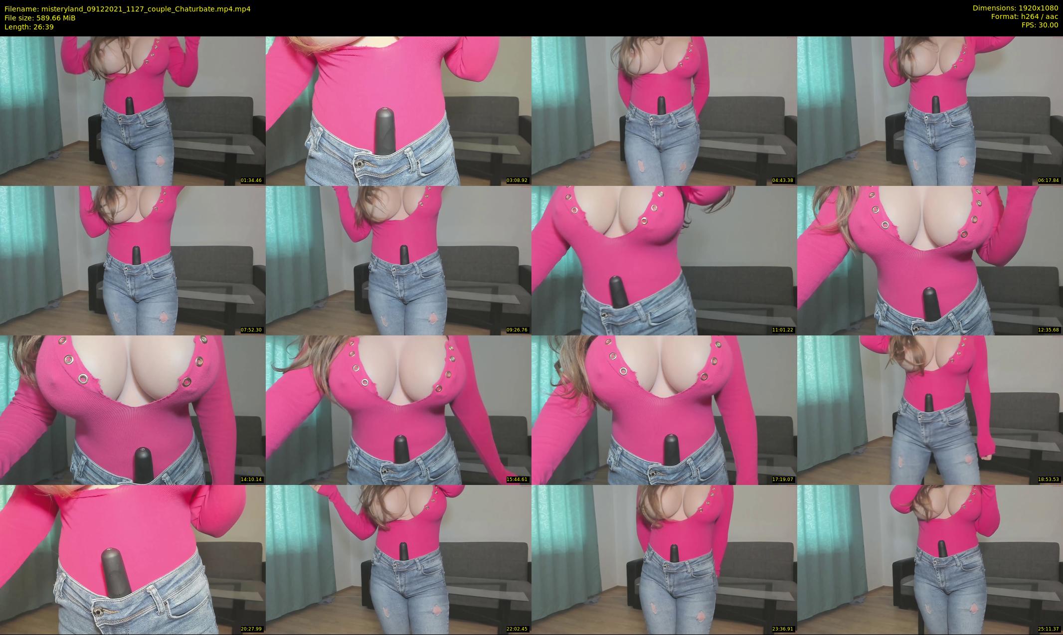 misteryland — 27 minute Chaturbate couple cam show recording, 1080p, Dec 9, 2021