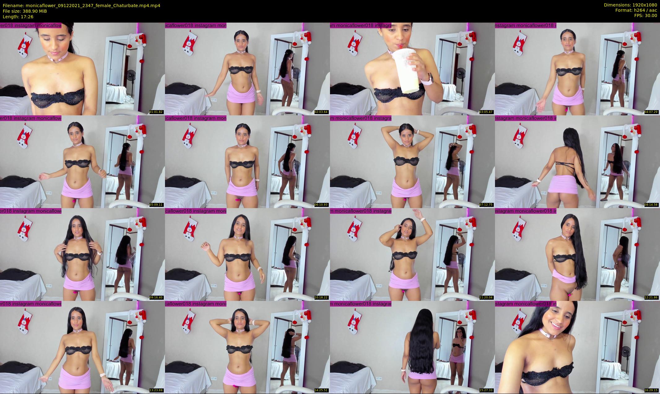 monicaflower — 18 minute Chaturbate female cam show recording, 1080p, Dec 9, 2021
