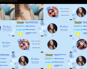 natural_british_emma — 4 minute Chaturbate female cam show recording, 1080p, Dec 9, 2021