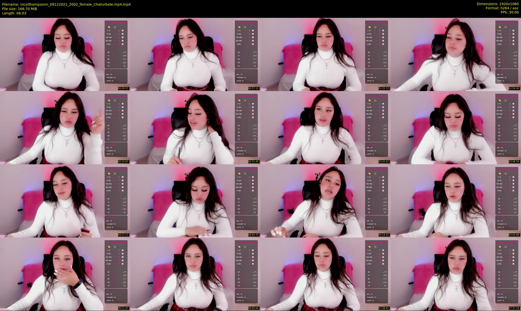 nicolthompsonn — 9 minute Chaturbate female cam show recording, 1080p, Dec 9, 2021