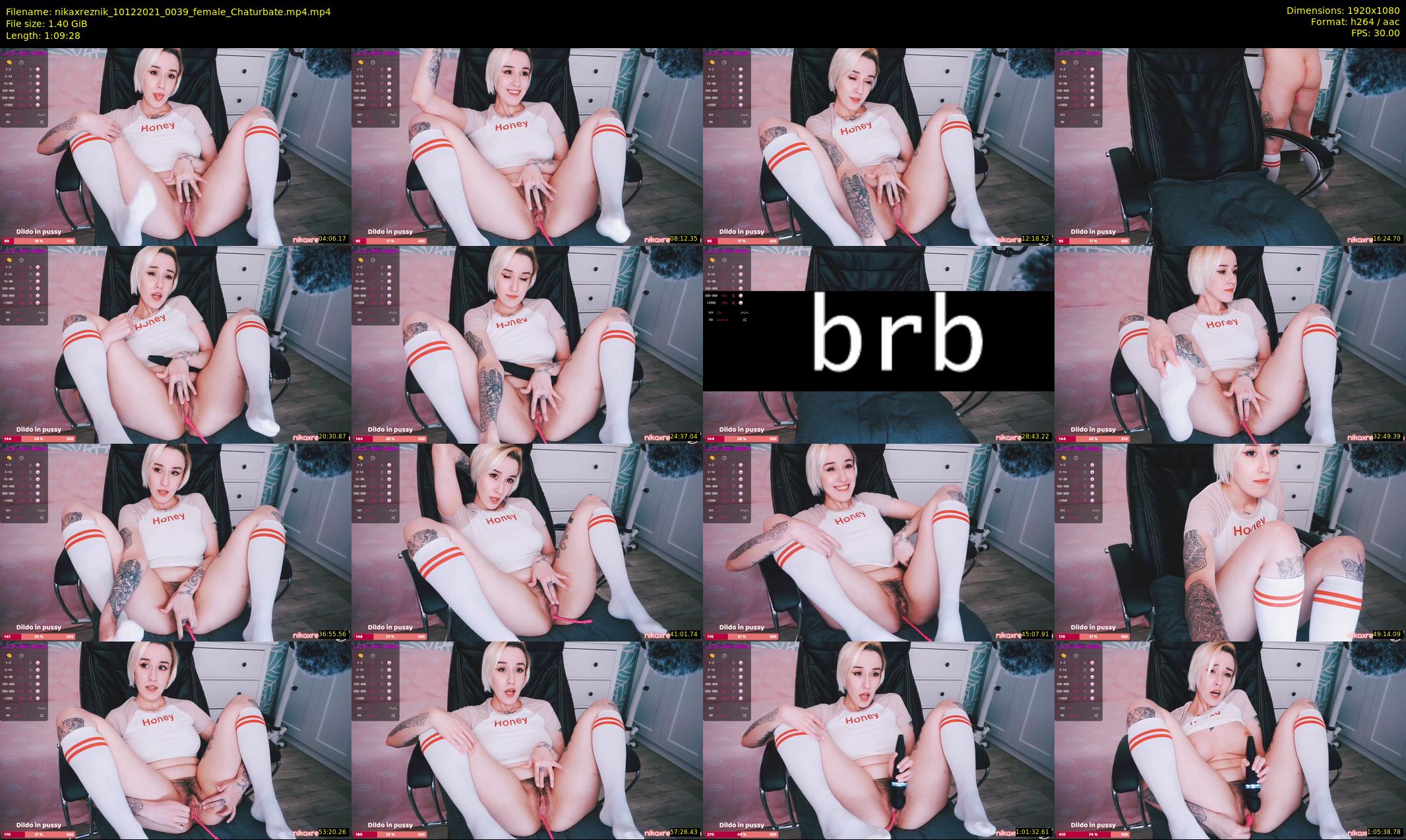 nikaxreznik — 70 minute Chaturbate female cam show recording, 1080p, Dec 10, 2021