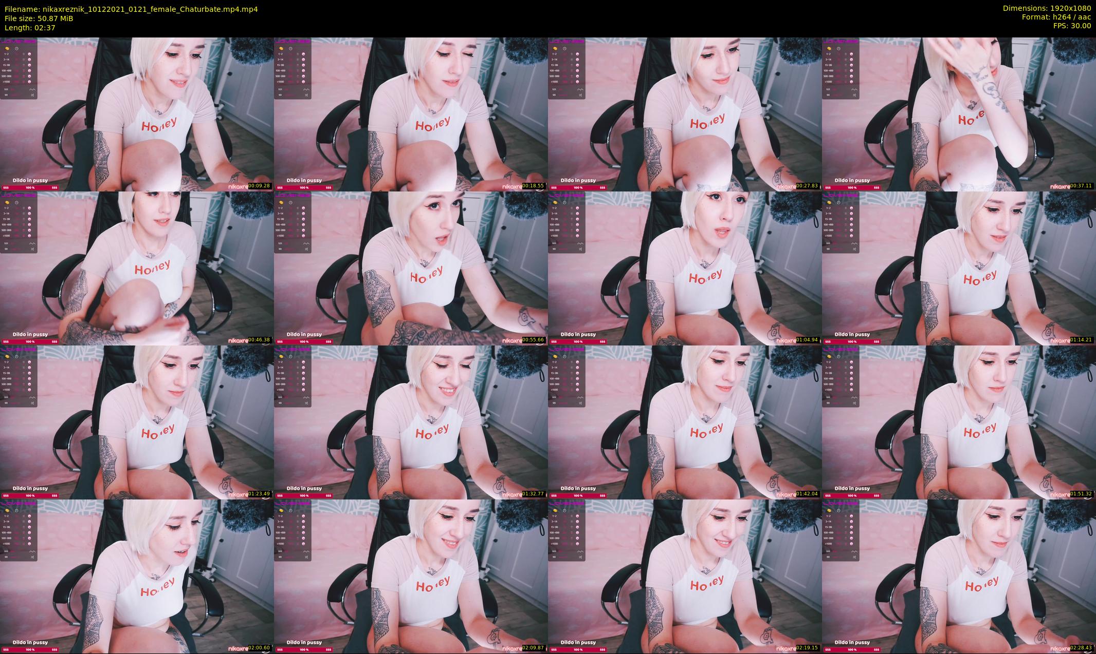 nikaxreznik — 3 minute Chaturbate female cam show recording, 1080p, Dec 10, 2021