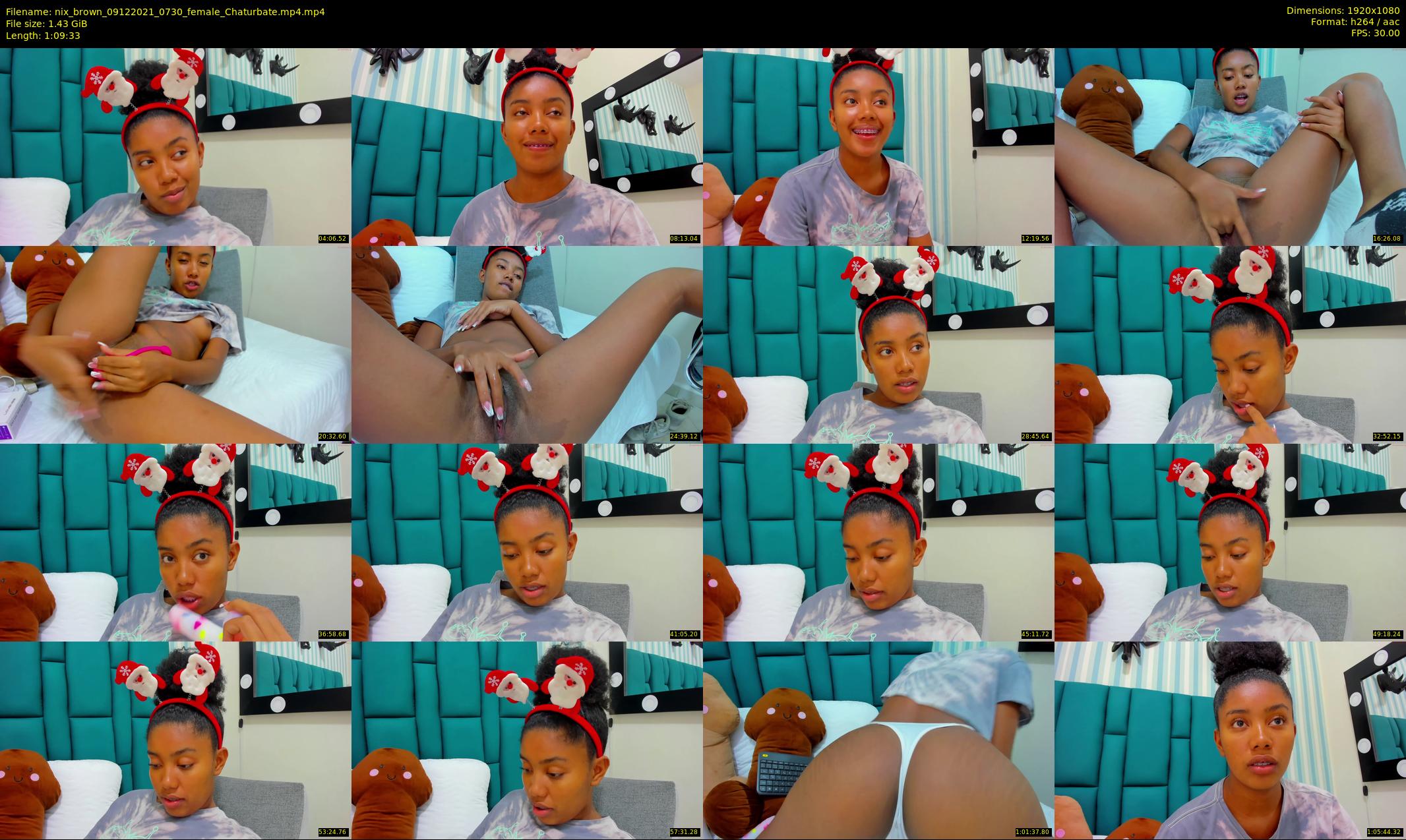 nix_brown — 70 minute Chaturbate female cam show recording, 1080p, Dec 9, 2021