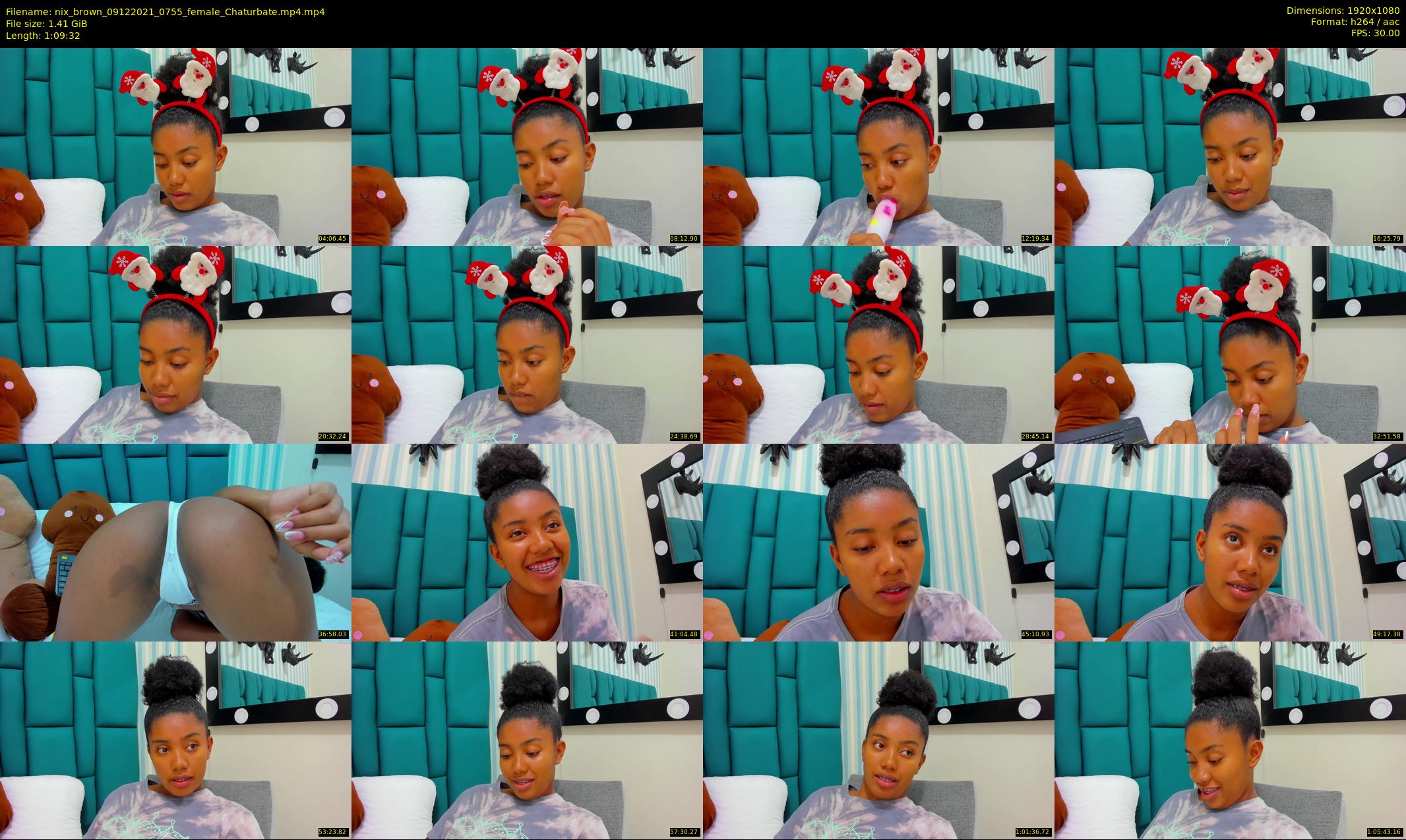 nix_brown — 70 minute Chaturbate female cam show recording, 1080p, Dec 9, 2021