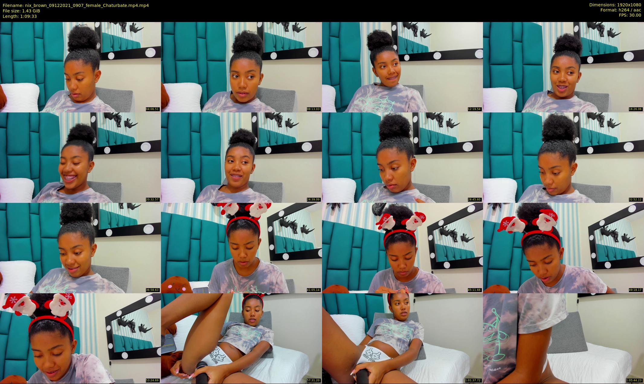 nix_brown — 70 minute Chaturbate female cam show recording, 1080p, Dec 9, 2021