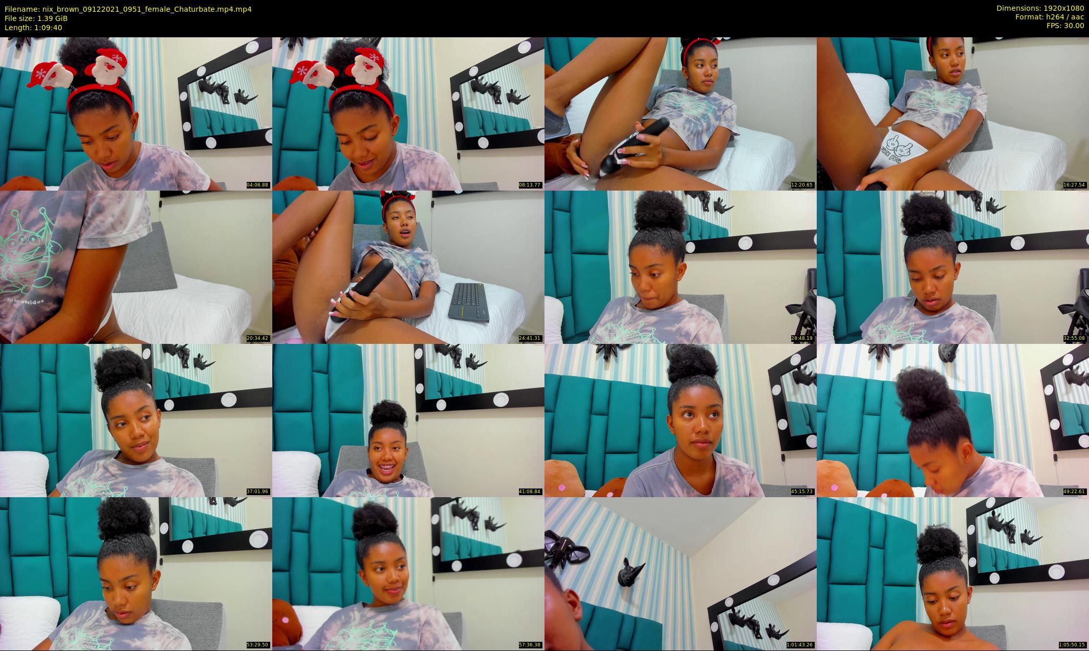 nix_brown — 70 minute Chaturbate female cam show recording, 1080p, Dec 9, 2021